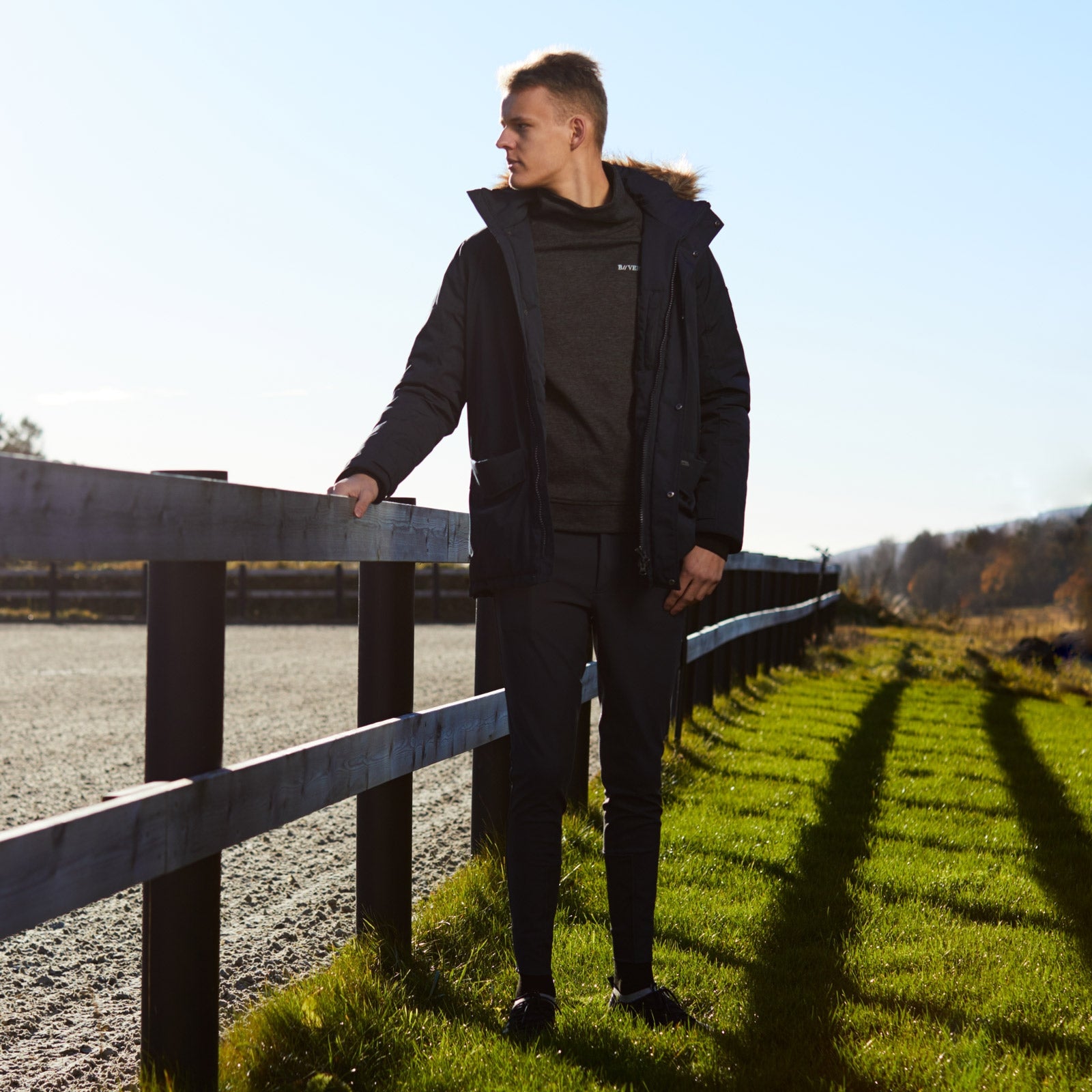 B Vertigo Garren Men's Winter Parka Mens Riding Clothing