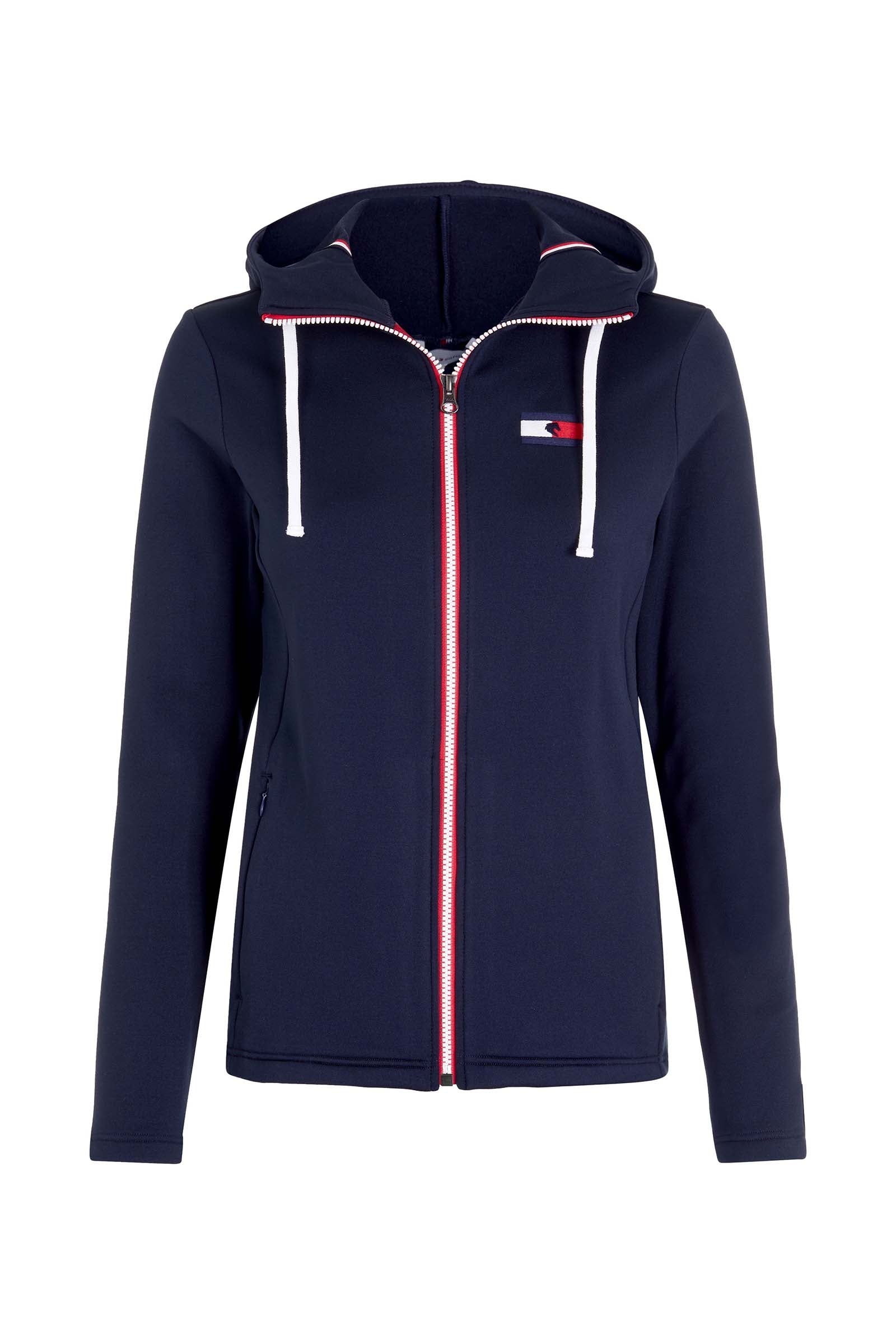 Tommy Hilfiger Equestrian Unicolor - Chaqueta de entrenamiento para mujer Ropa Mujer