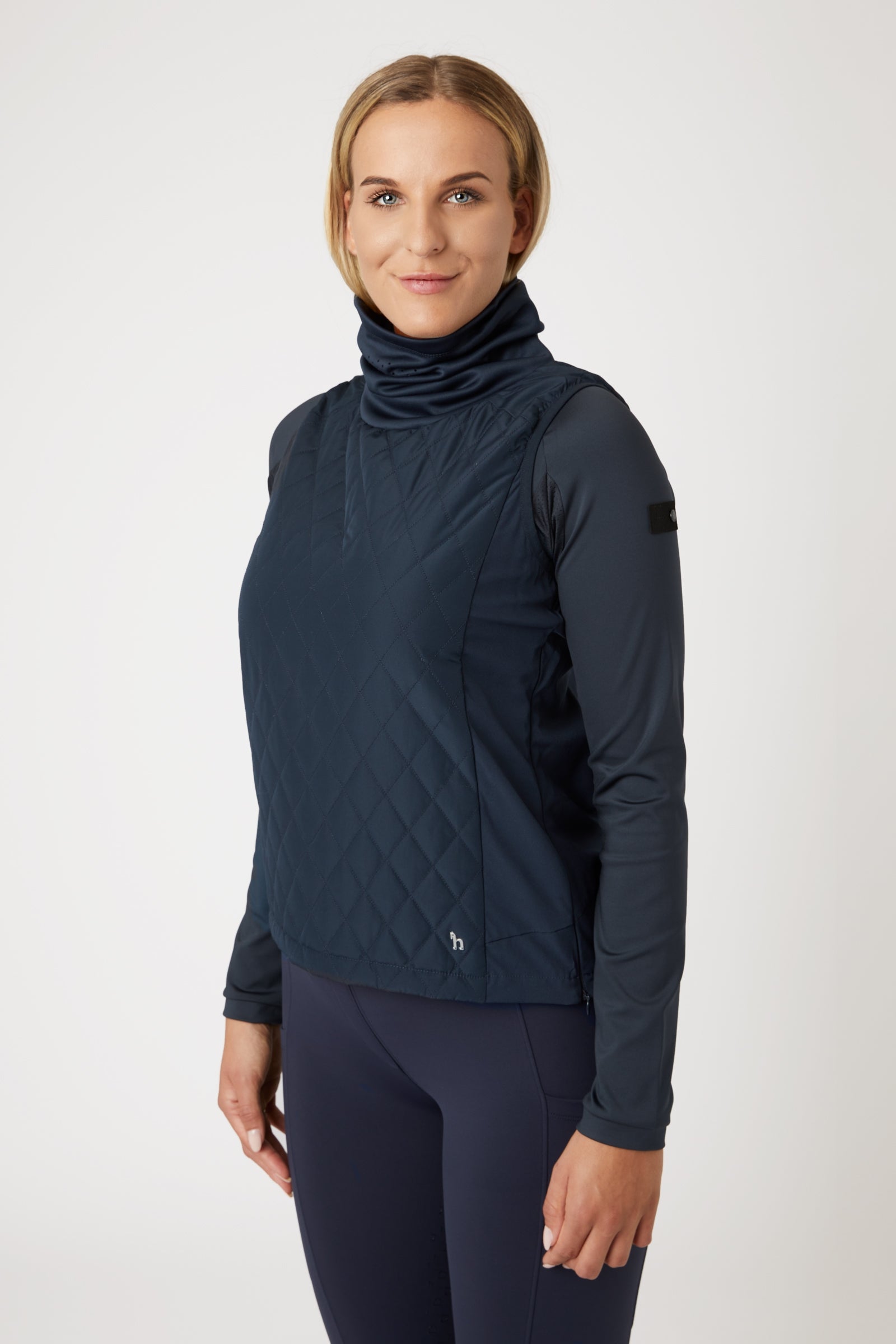 Horze Chaleco de Equitación Híbrido para Mujer Riley Ropa Mujer