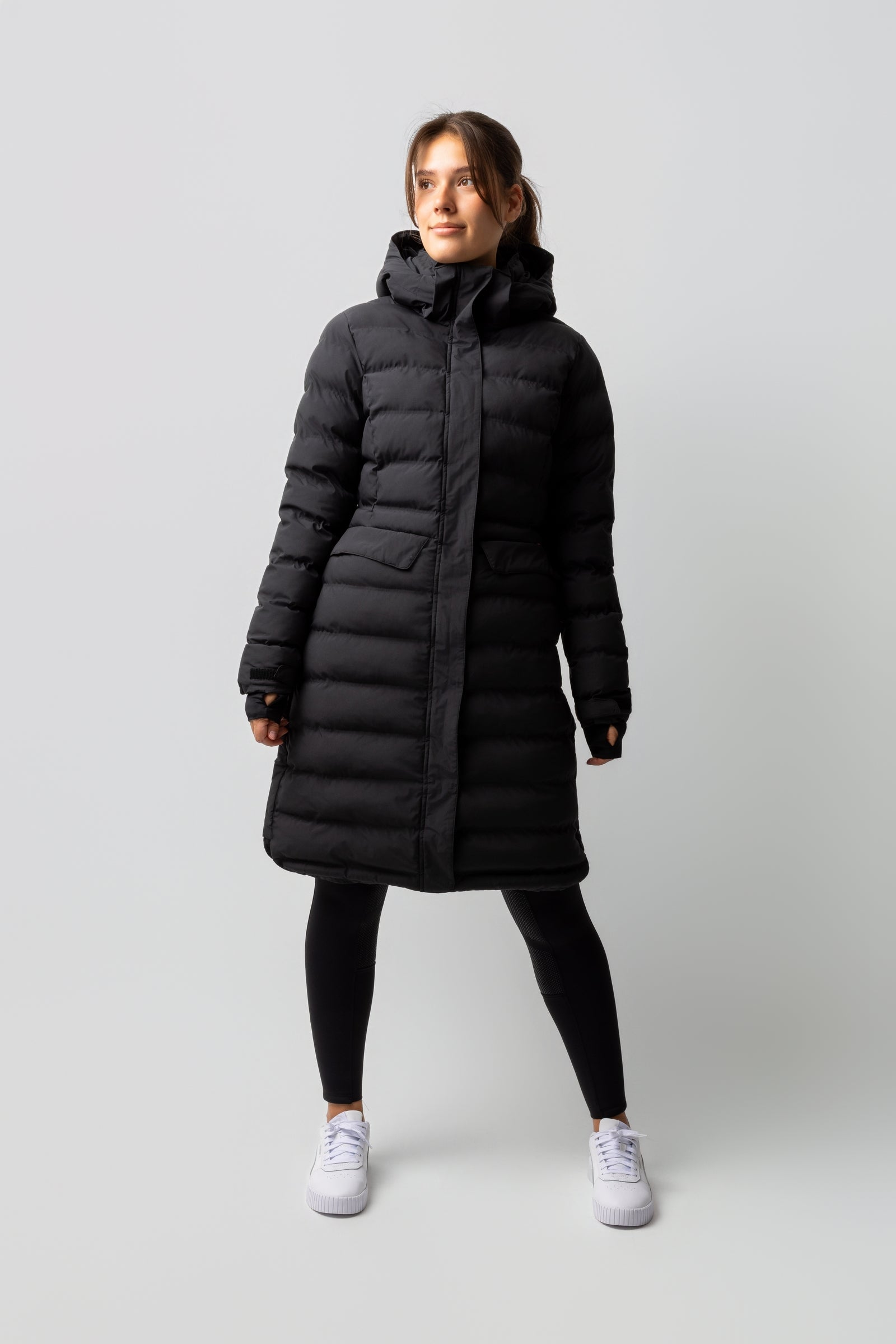 B Vertigo Celeste Women's Waterproof Parka Riding Jacket Women’s Riding Clothing