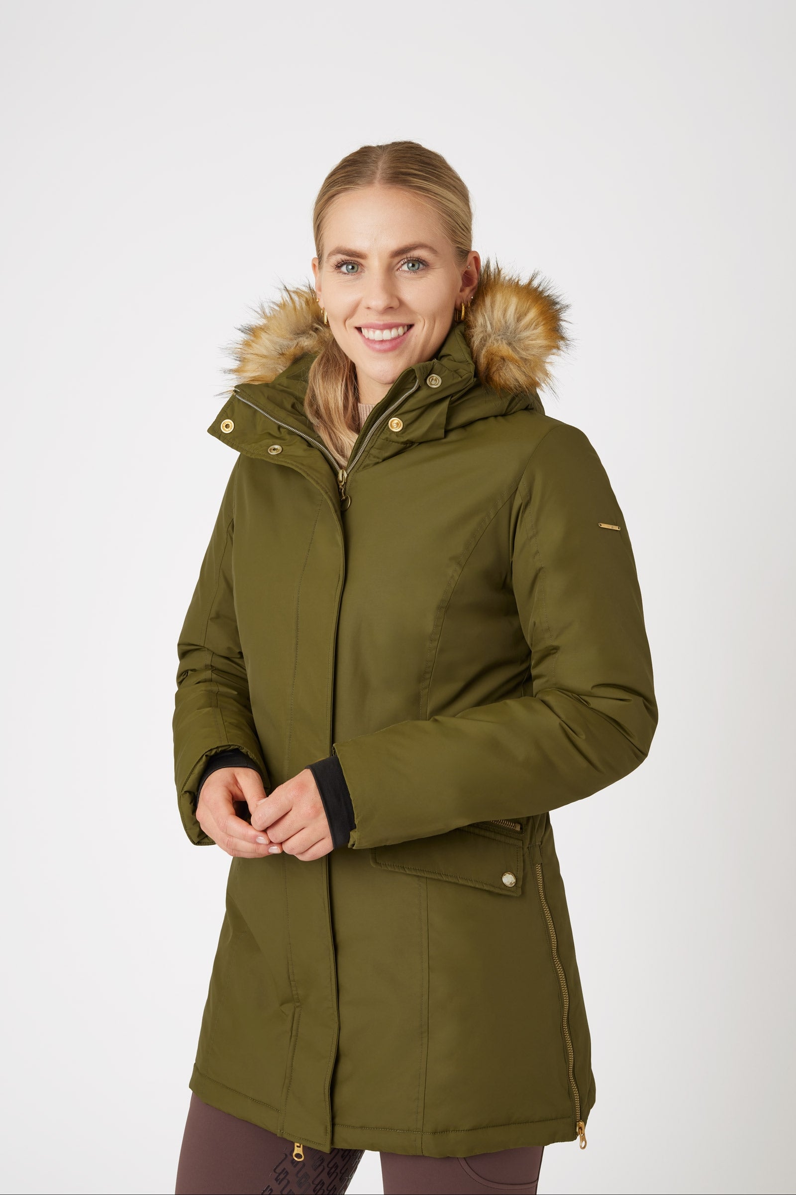 Horze Chaqueta Parka para Mujer Mikaela Ropa Mujer