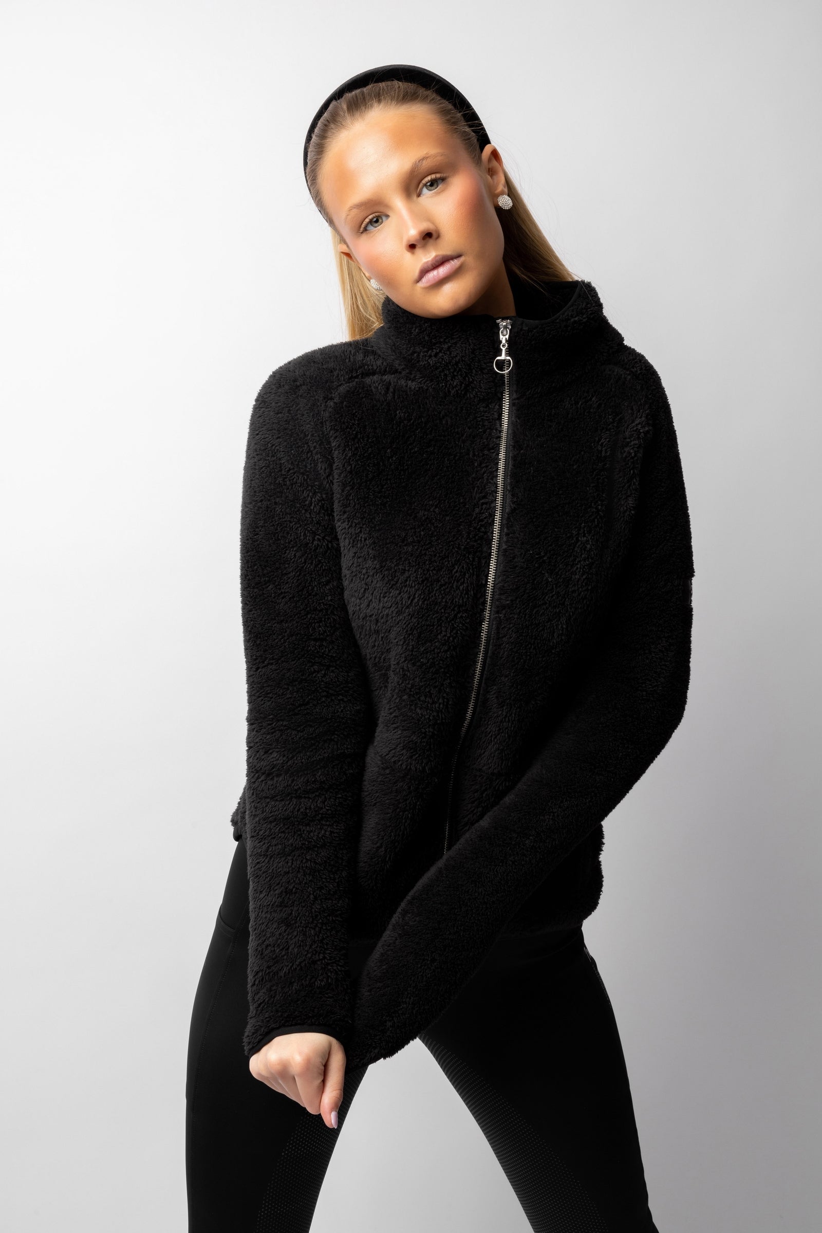 Horze Chaqueta Polar de Felpa para Mujer Merida Ropa Mujer