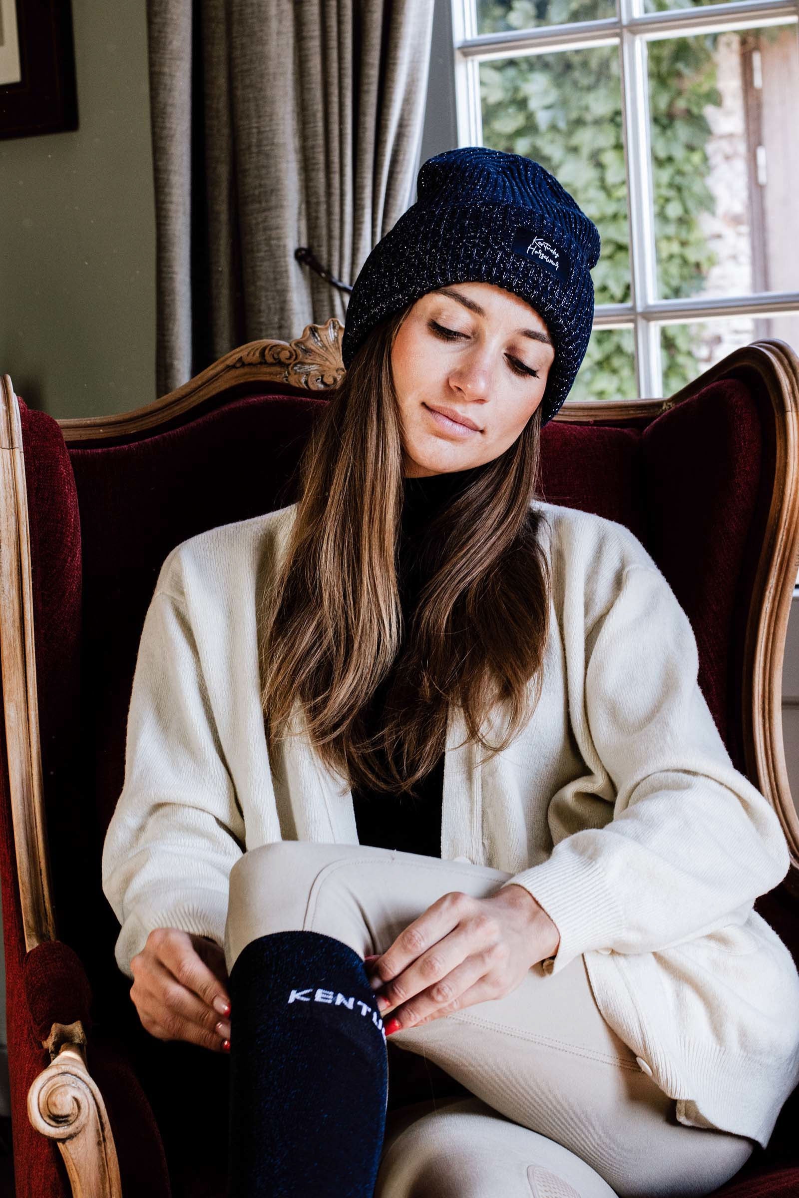 Kentucky Horsewear Gorro con Brillantina Accesorios