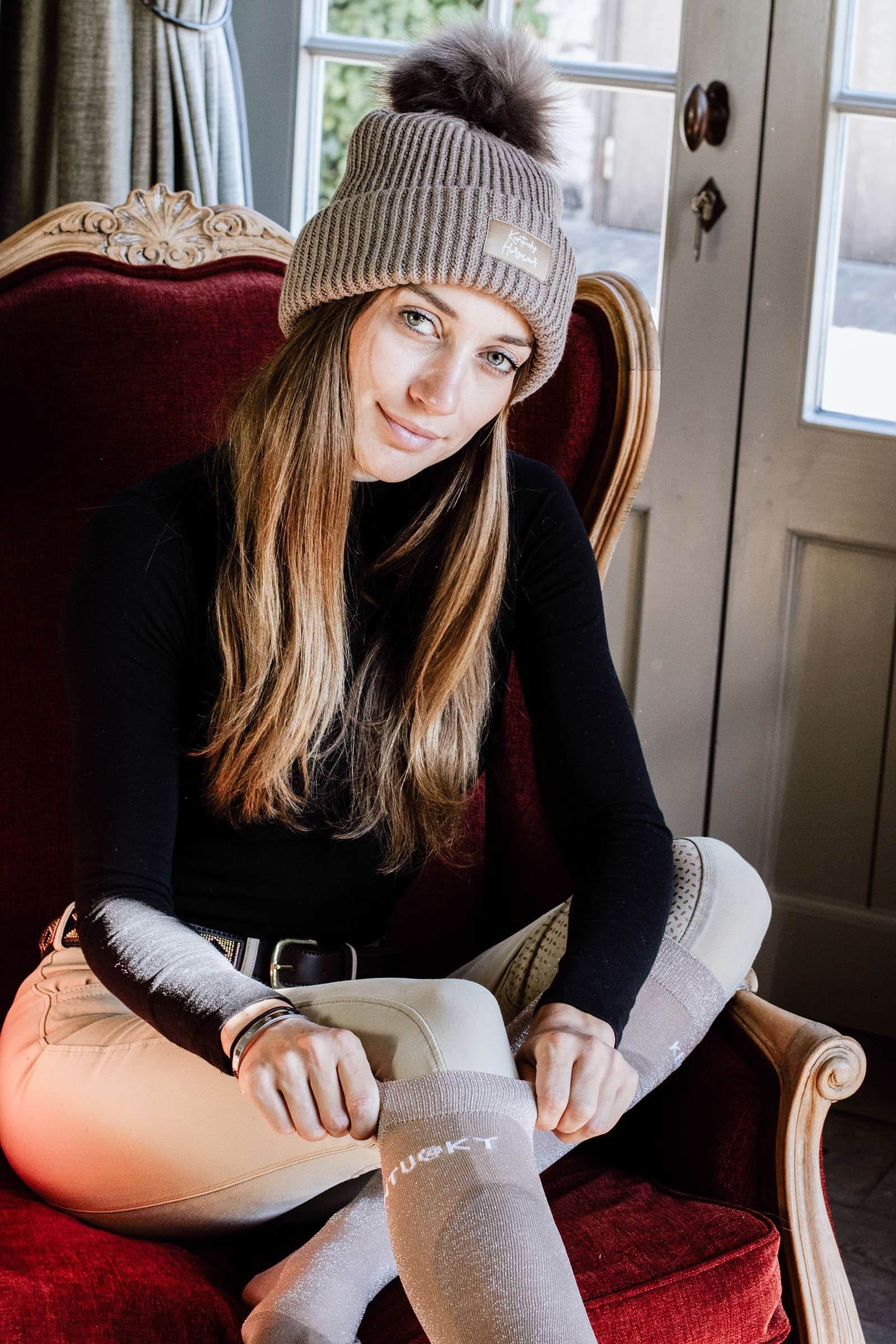 Kentucky Horsewear Gorro con Pompón Accesorios