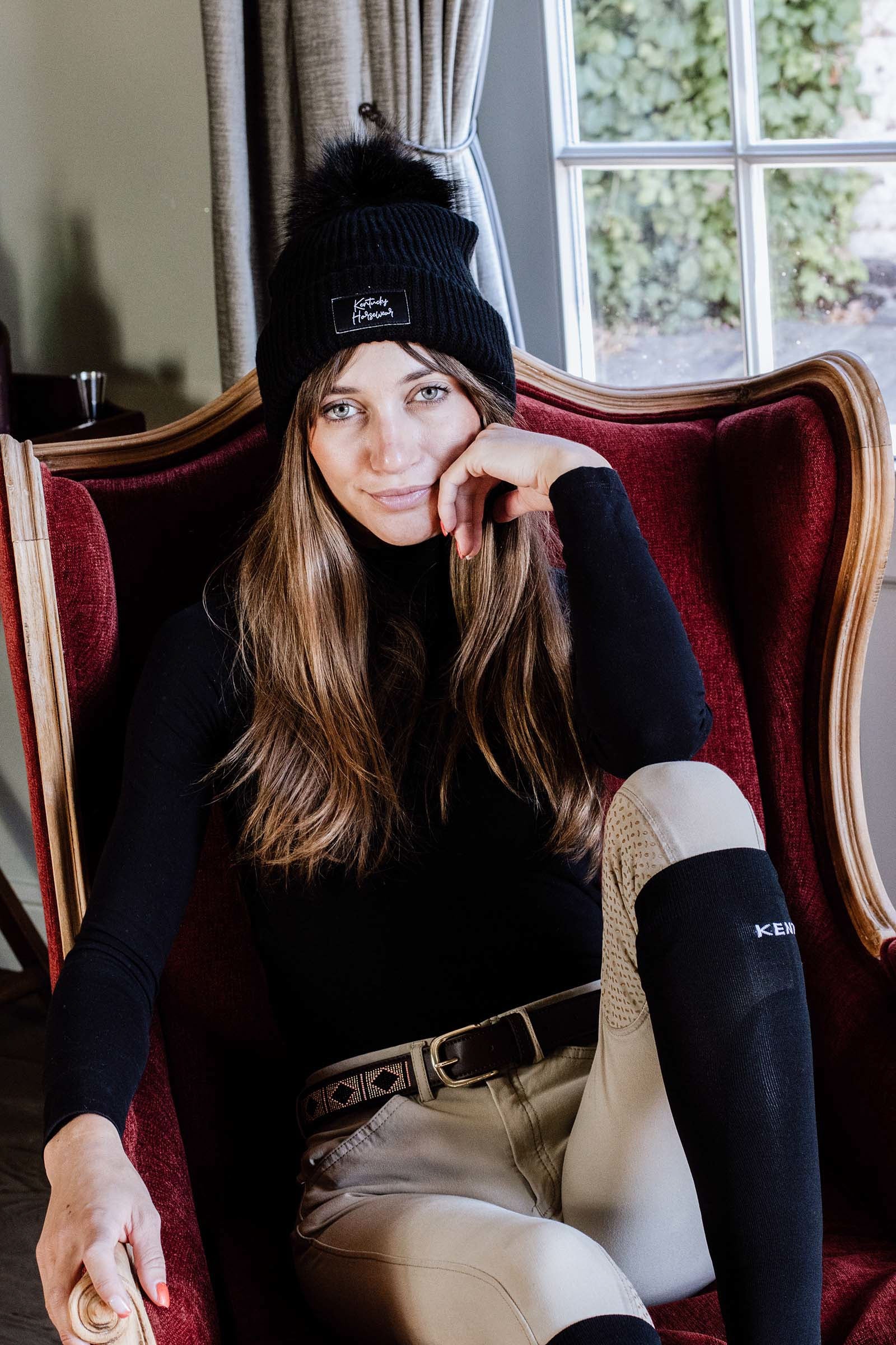 Kentucky Horsewear Pompom Beanie Accessories