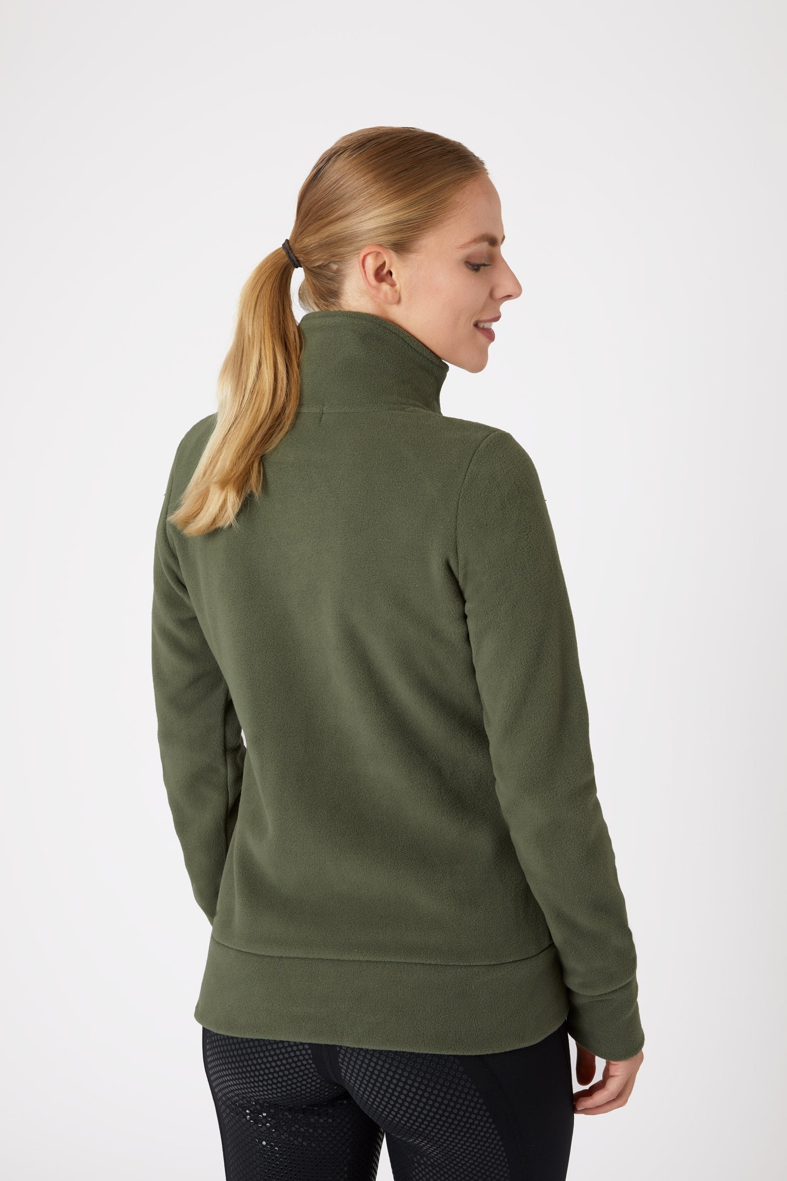 Horze Ellie Women's Fleece Riding Riding Jacket Women’s Riding Clothing