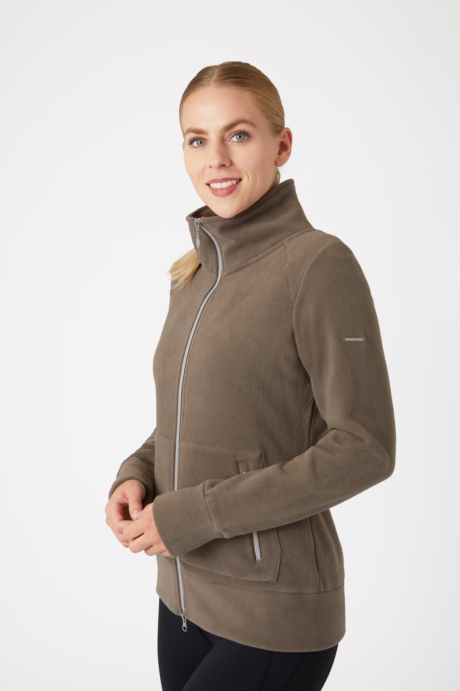 Horze Ellie Women's Fleece Riding Riding Jacket Women’s Riding Clothing