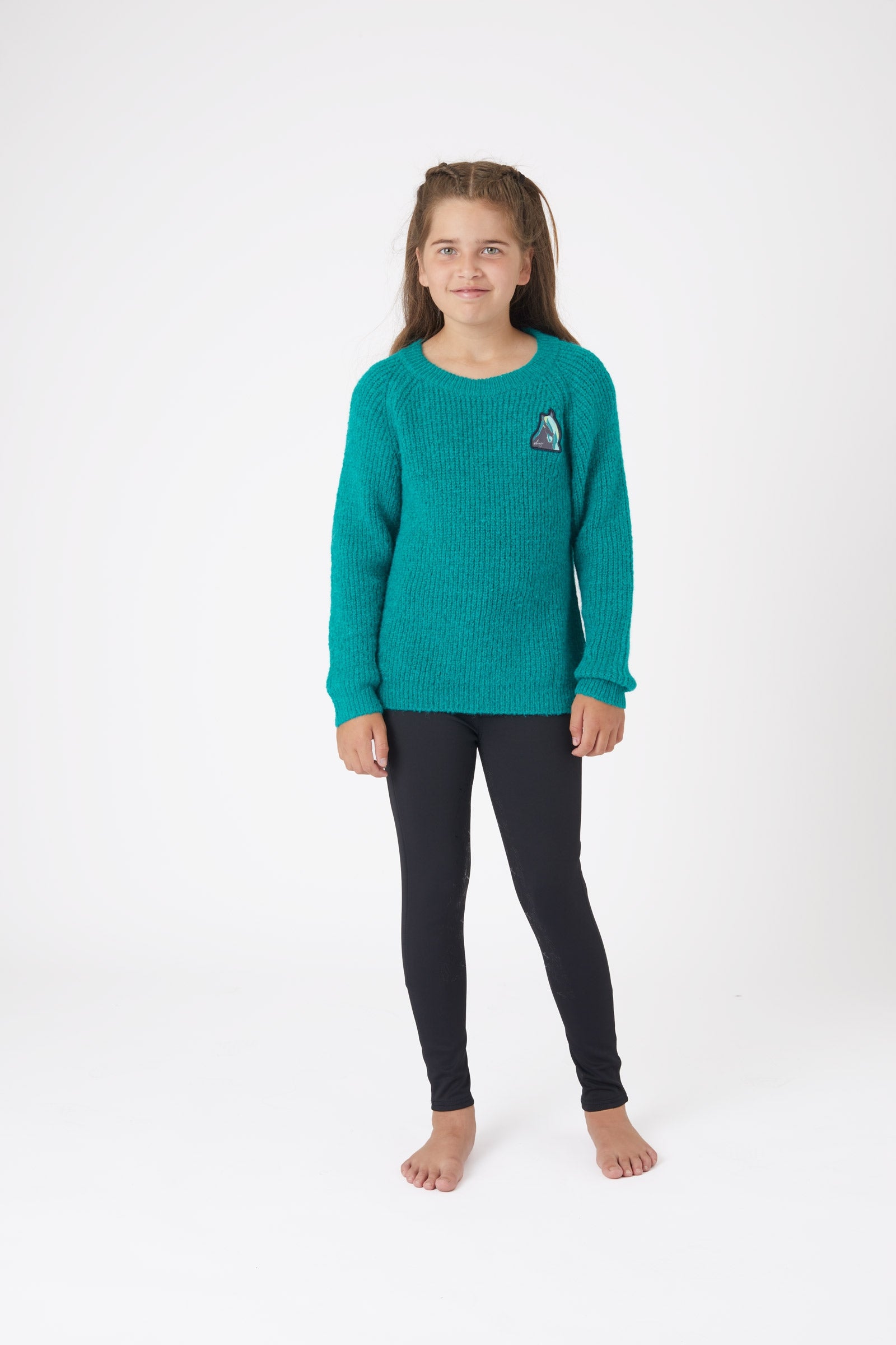 Horze Dorina Kids' Knitted Sweater Kids Apparel