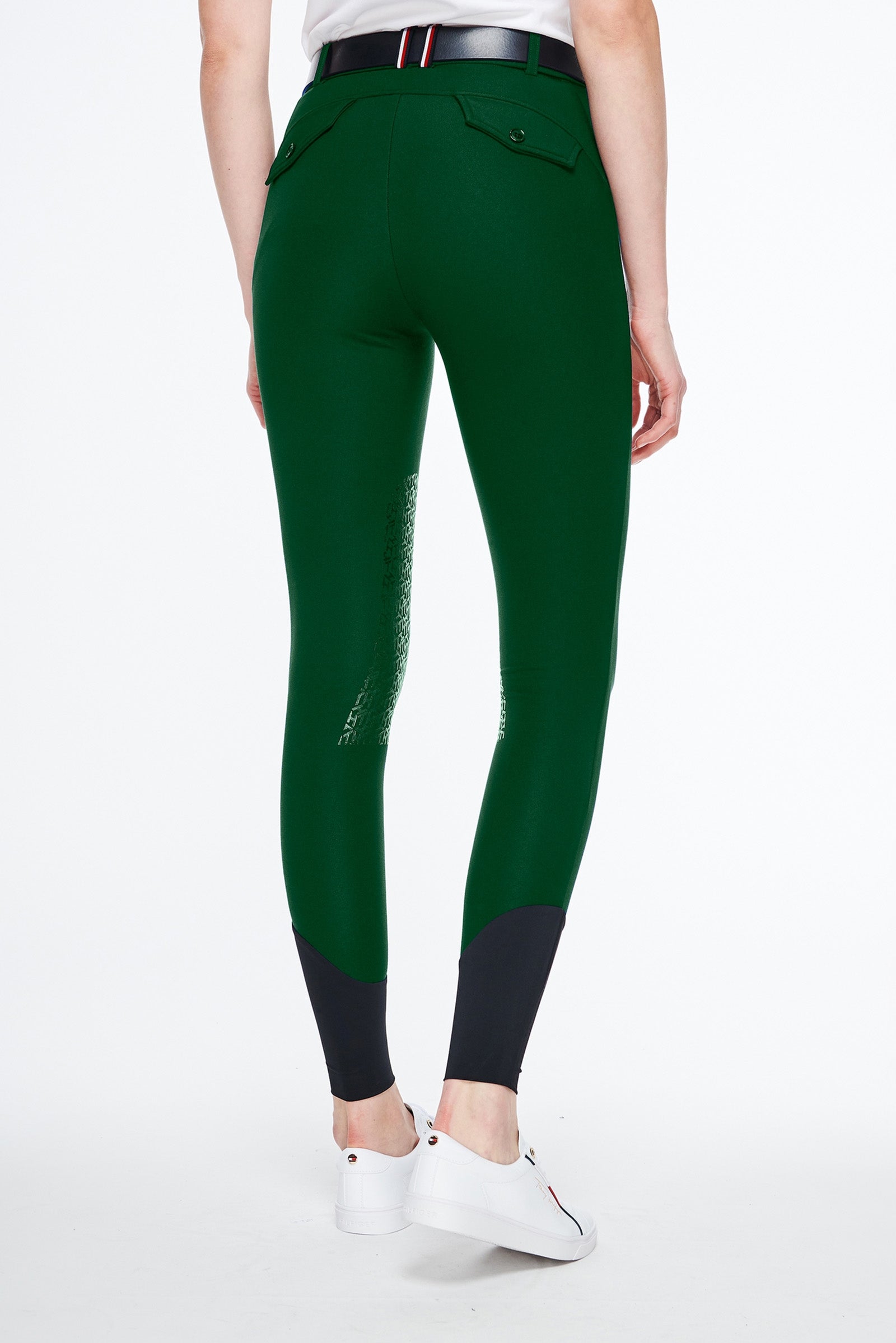 Tommy Hilfiger Equestrian pantalones de montar para mujer Classic Style con refuerzo de rodilla Womens Breeches