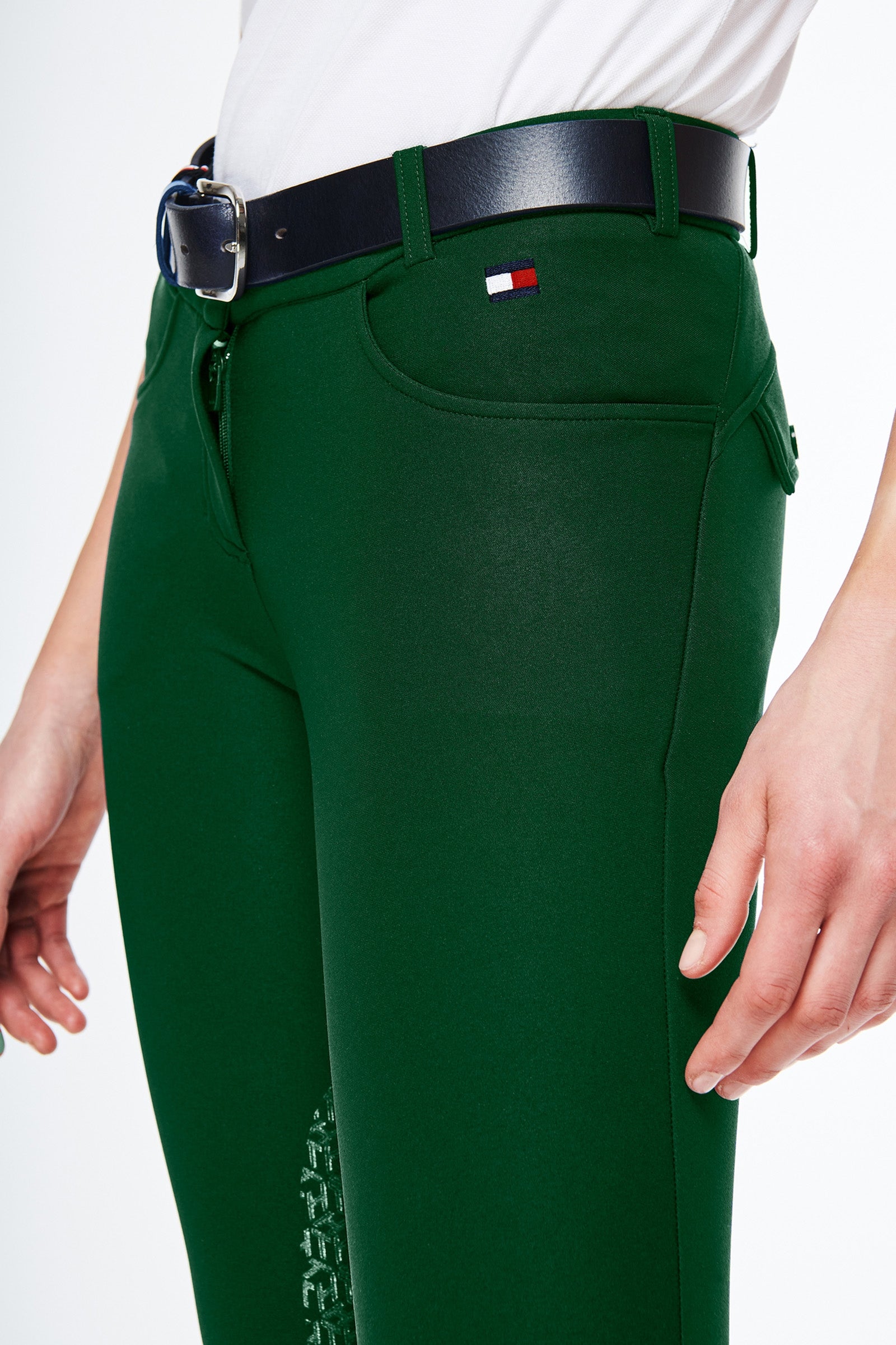 Tommy Hilfiger Equestrian Classic Style Kneegrip Breeches for Women Womens Breeches