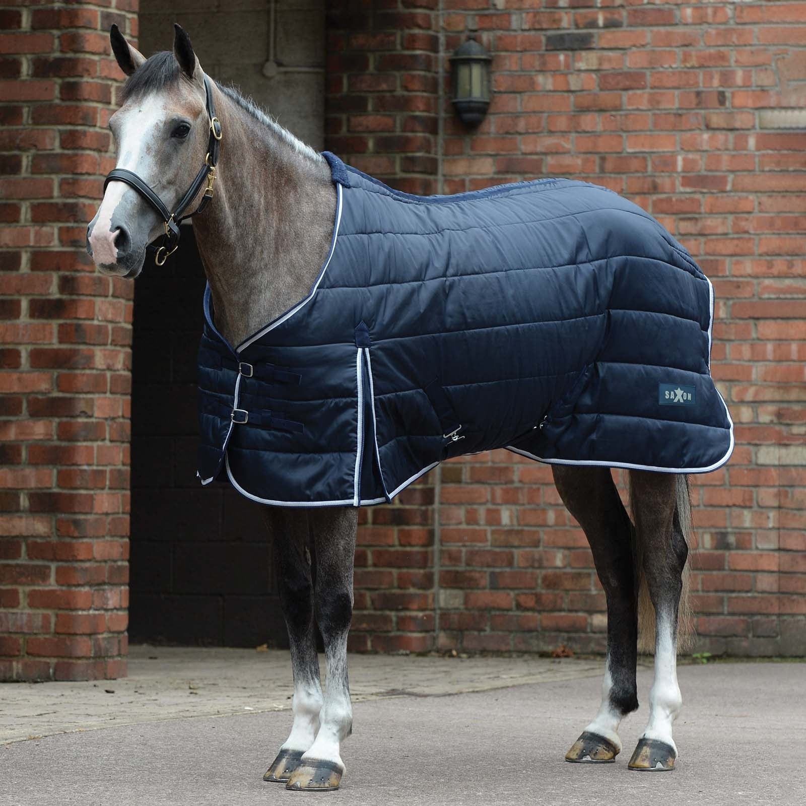 Saxon Manta de Cuadra Acolchada Canal Saxon, 200g Mantas Caballo