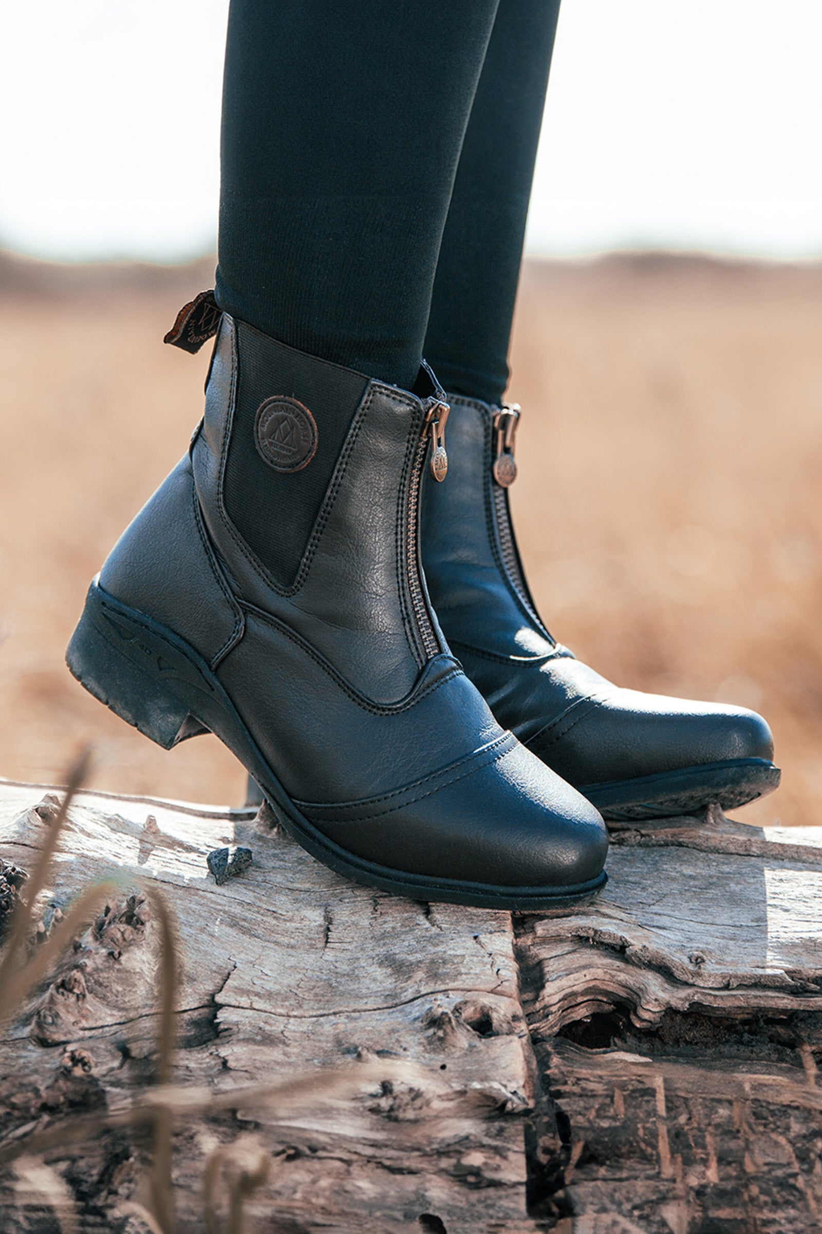 Mountain Horse Veganza Zip Paddock Boots Riding Boots & Riding Shoes