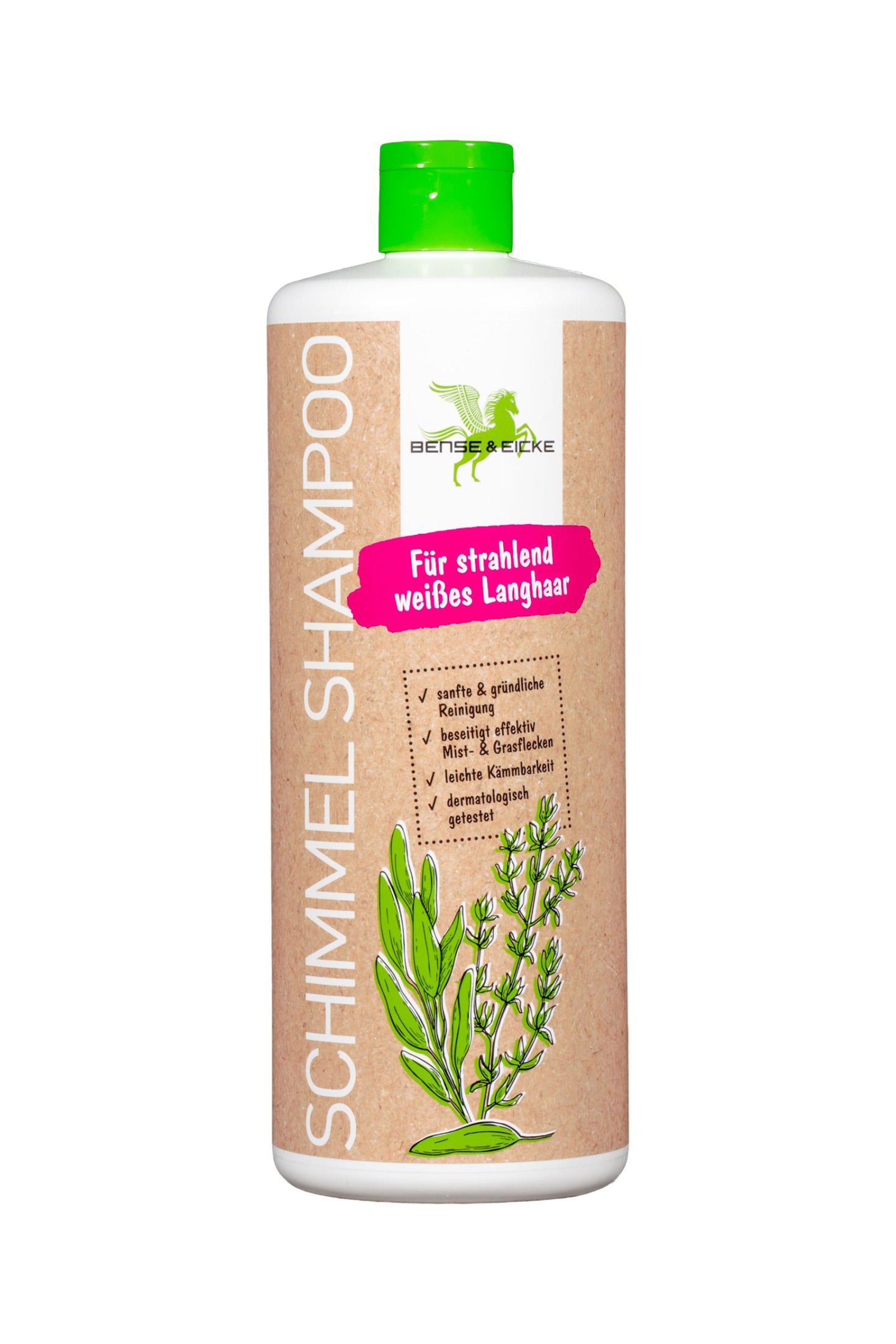 Bense & Eicke Champú Caballo Blanco, 1000ml Cuidado Salud