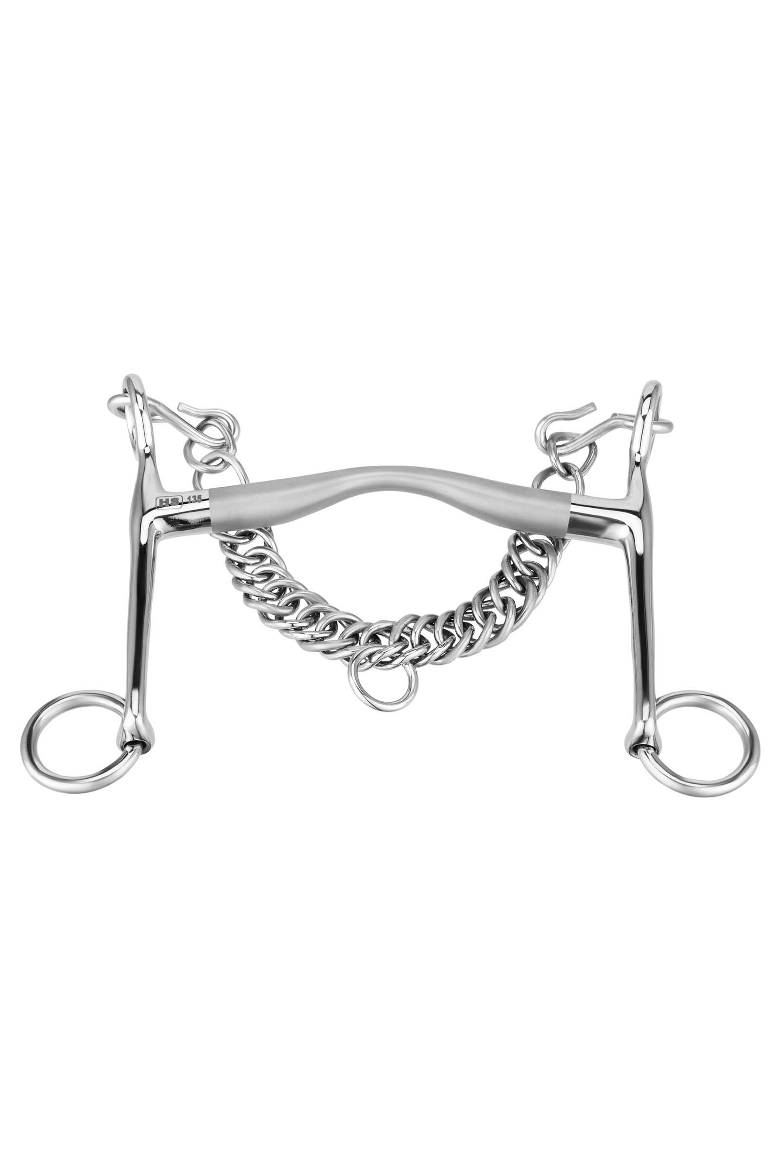 Sprenger Bocado Weymouth Satinox, 14mm, Brazos 7cm Filetes y Bocados