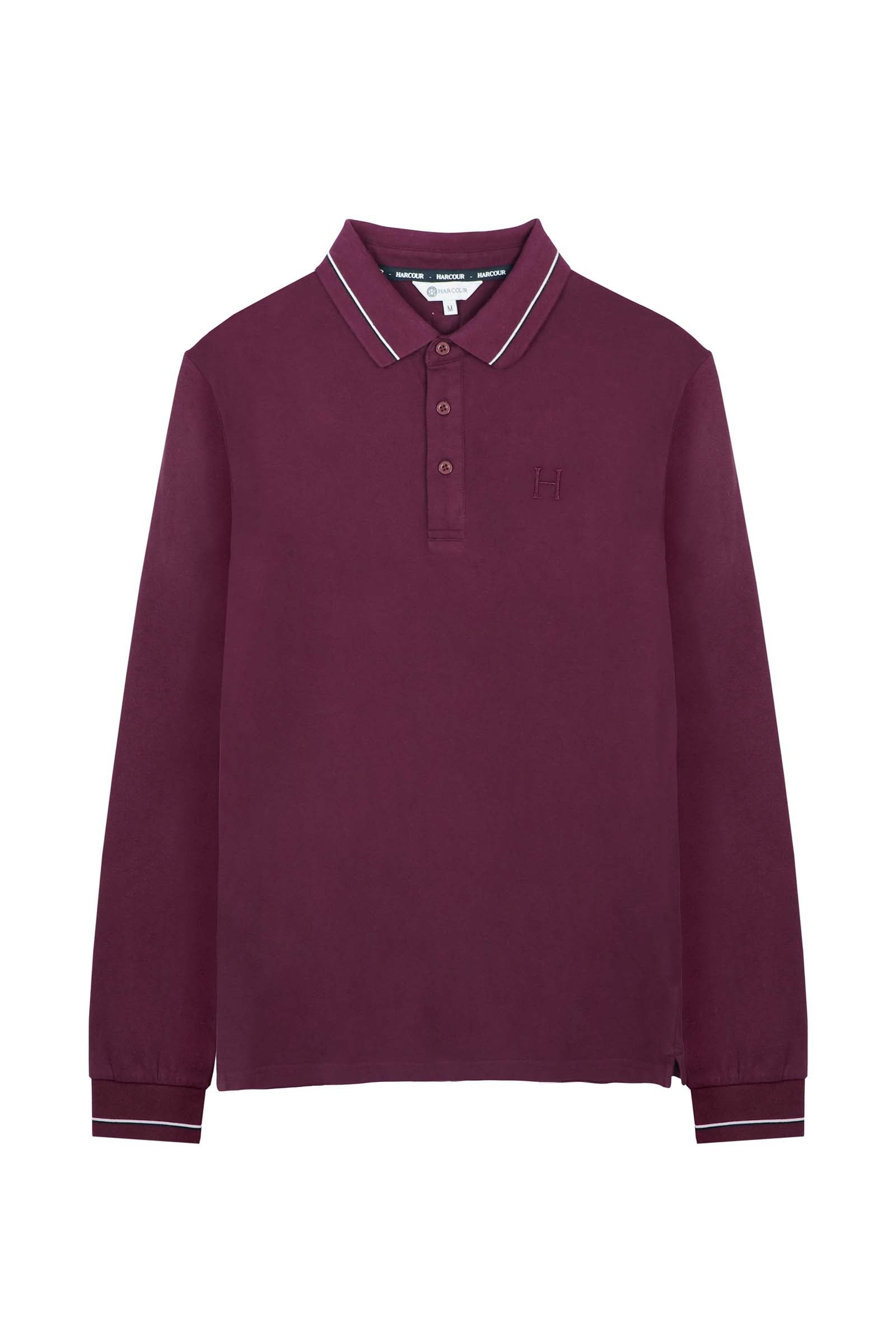 Harcour Polo de manga larga para hombre Pablo Ropa Hombres