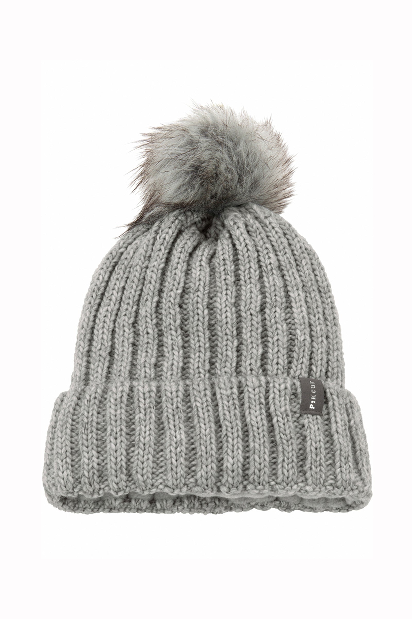 Pikeur Gorro con Pompón de Piel Accesorios
