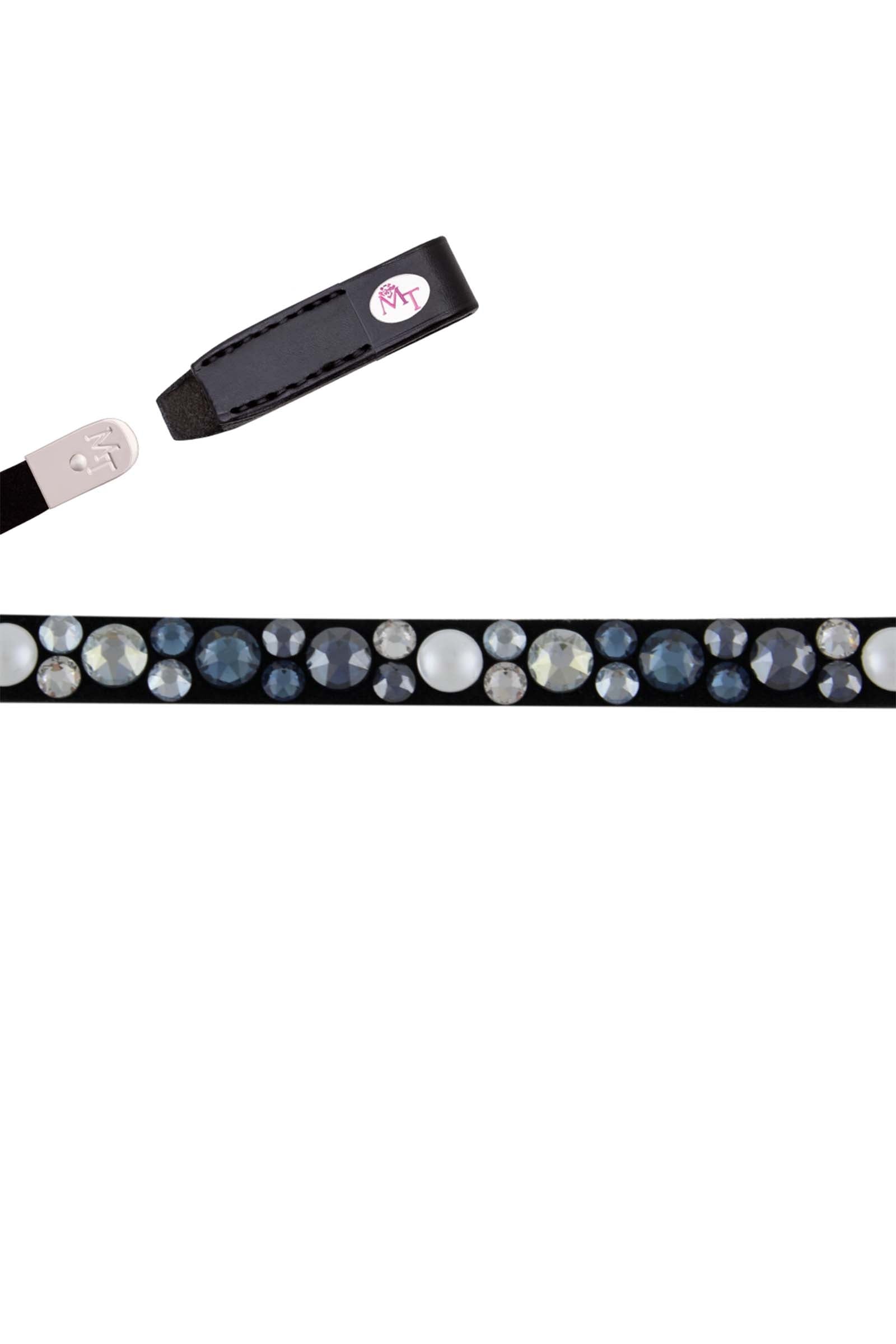 MagicTack Frontalera Bling Classic Magic Tack Clear Sky Cabezadas de montar & Riendas