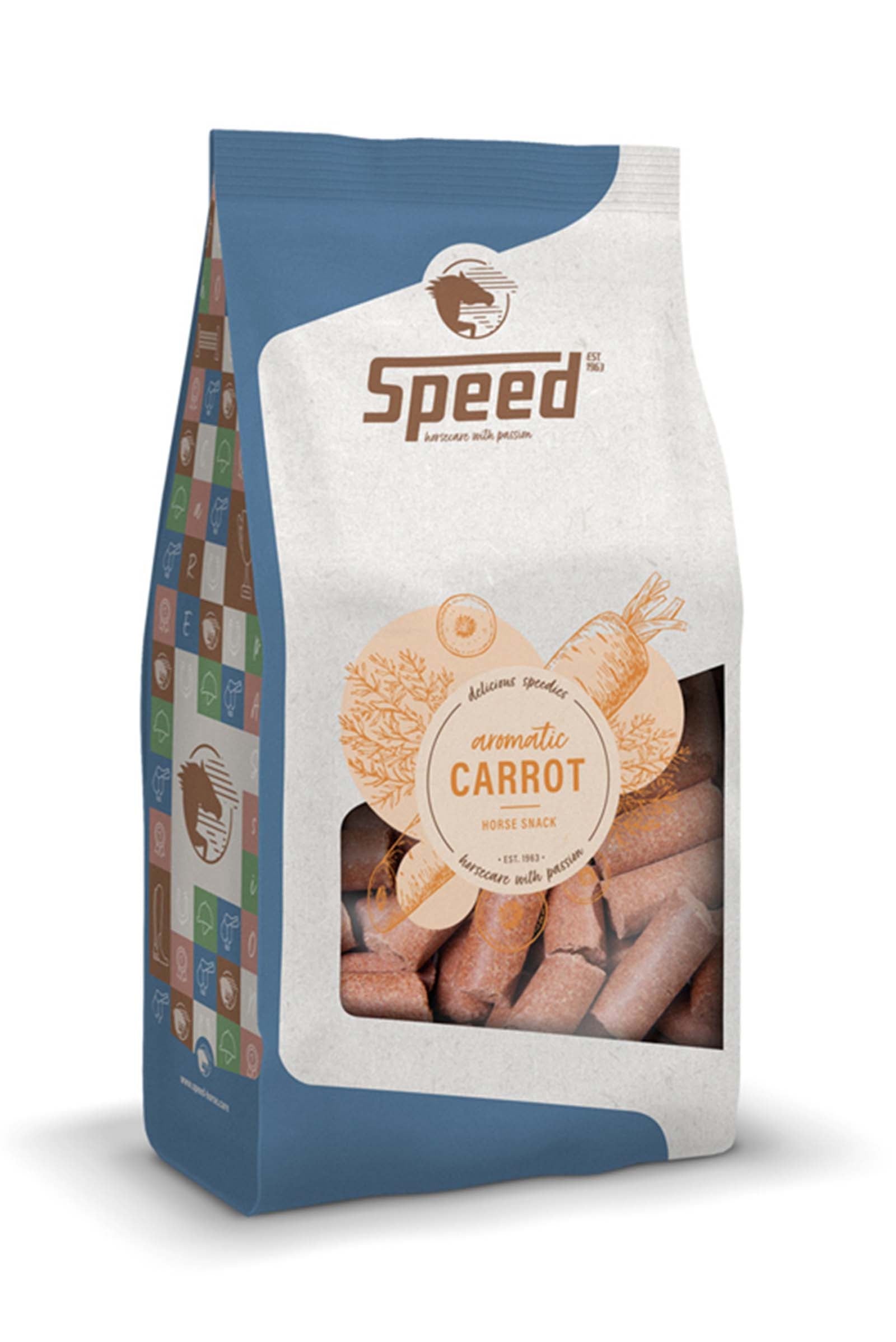 Speed Golosinas de Zanahoria Delicious Speedies, 1kg Horse Feed & Nutrition