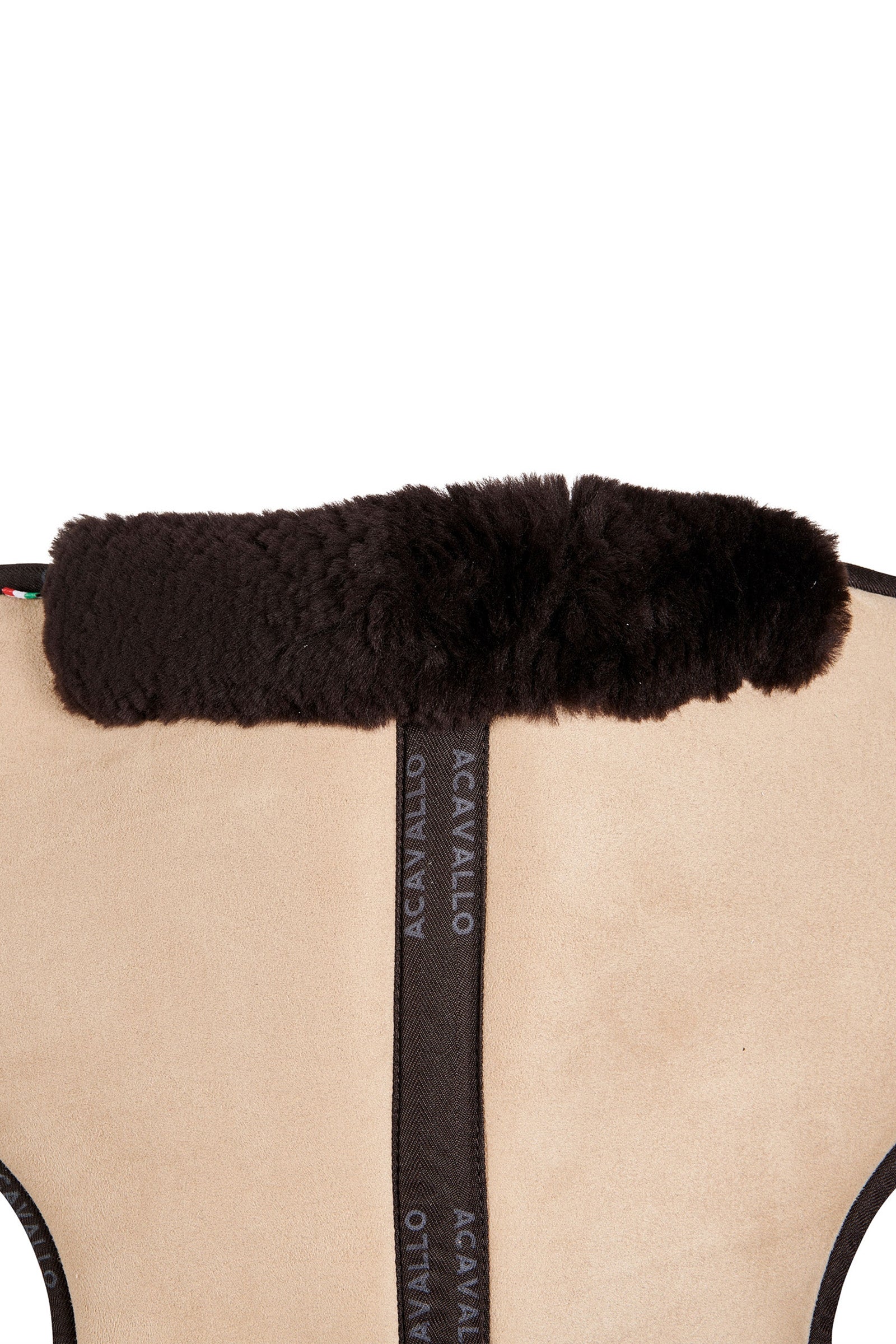 Acavallo Close Contact Memory Foam Halfpad with Sheepskin Saddle Pads