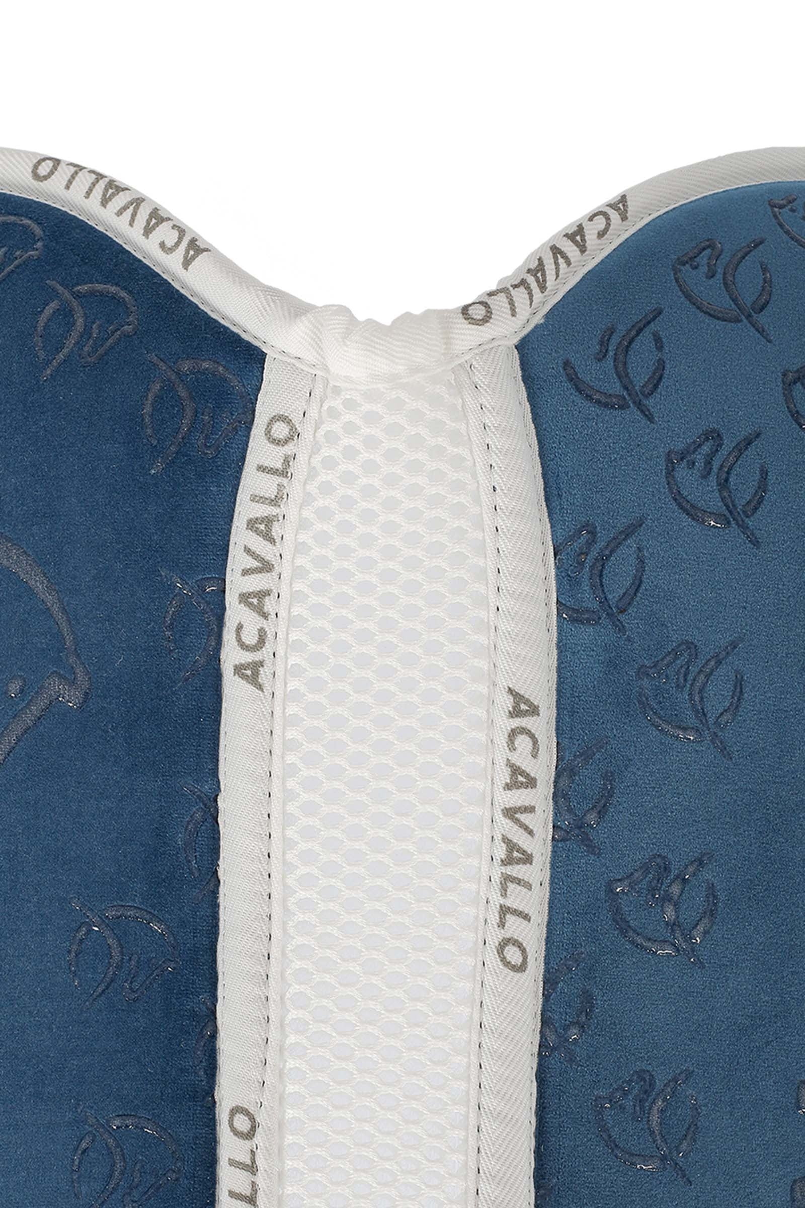 Acavallo Spine Free Close Contact Memory Foam Pad with Silicon Grip Saddle Pads