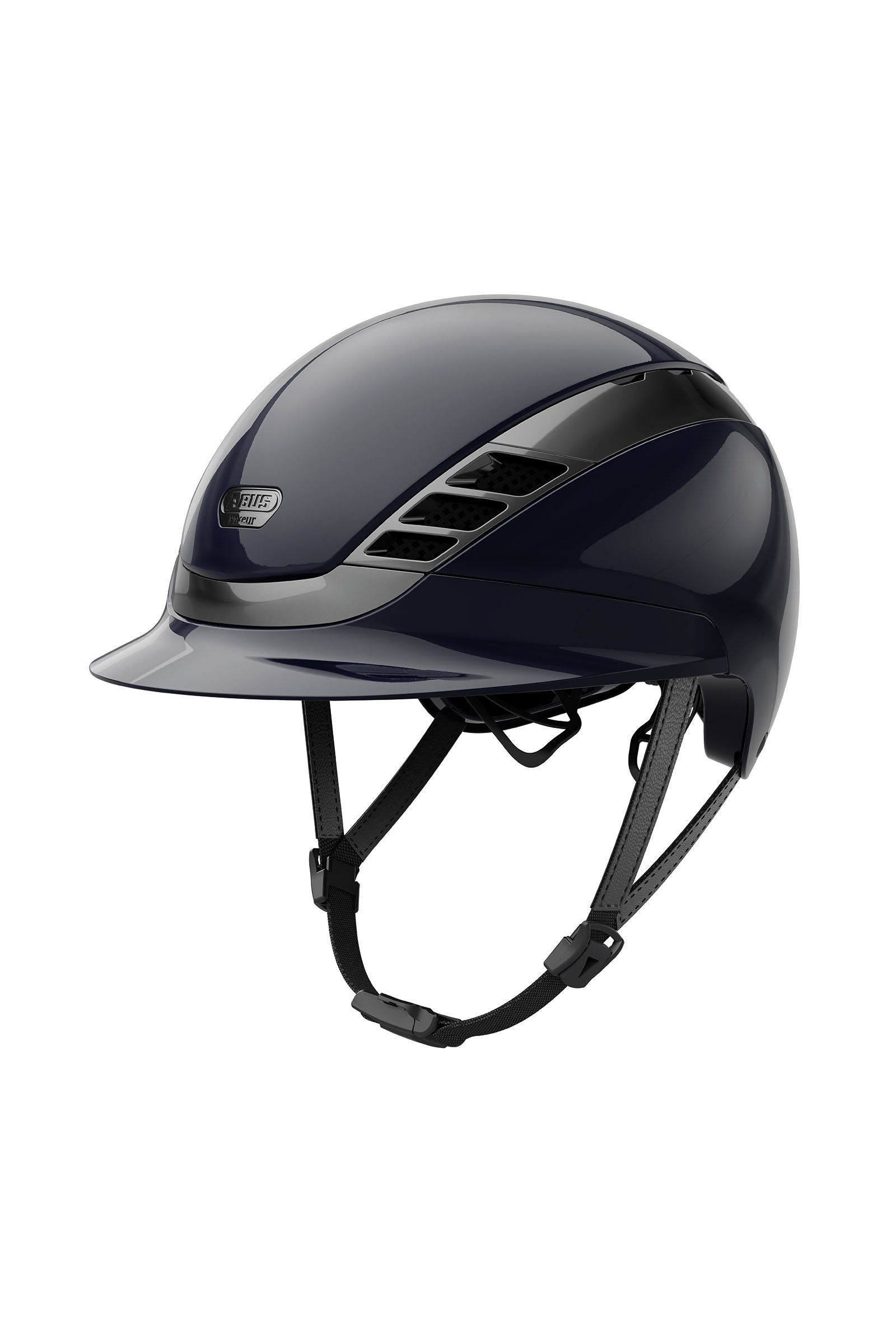 Abus Pikeur AirLuxe Chrome Casco de Equitación Equipamiento Seguridad