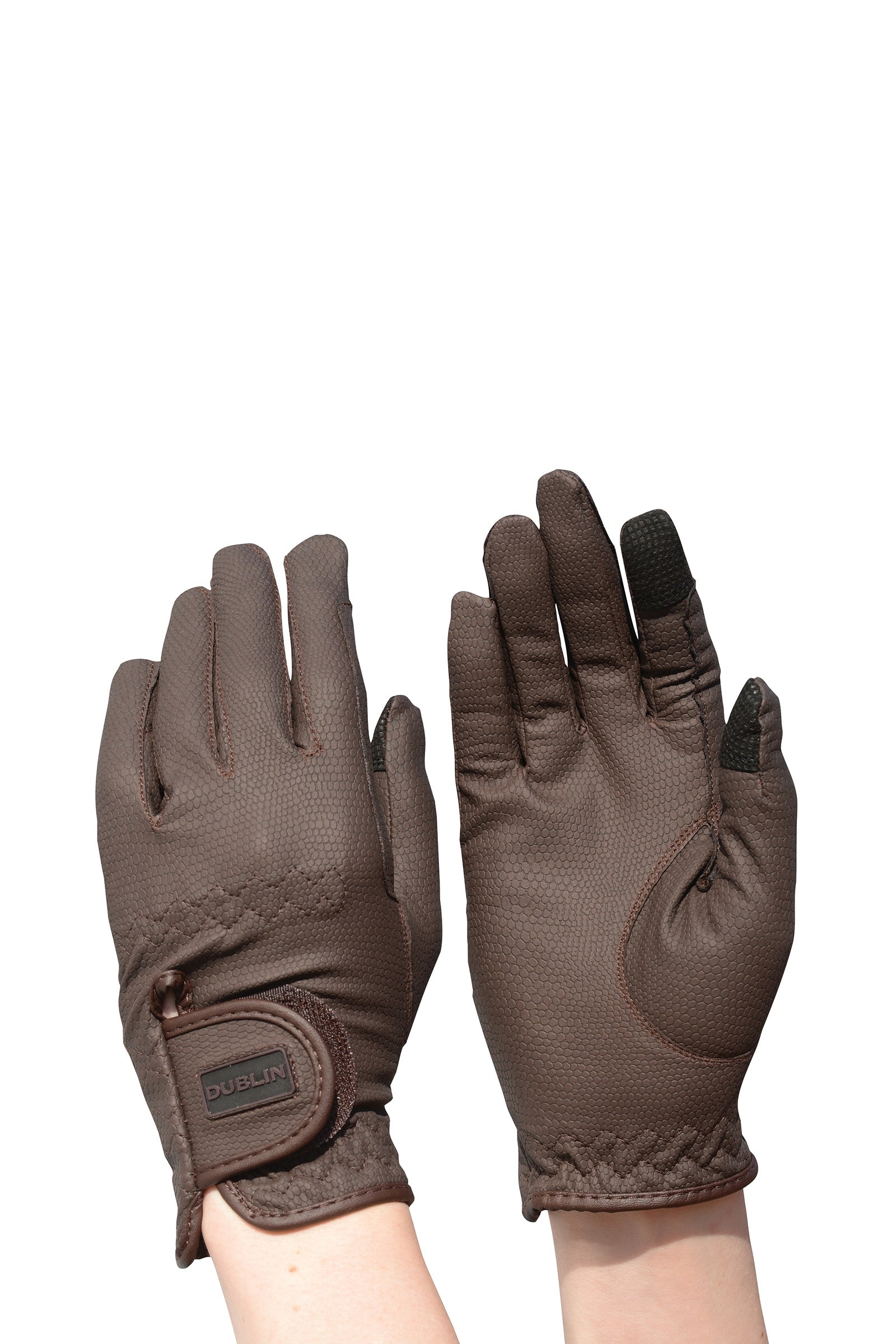 Dublin Guantes de equitación Everyday compatibles con pantallas táctiles Guantes
