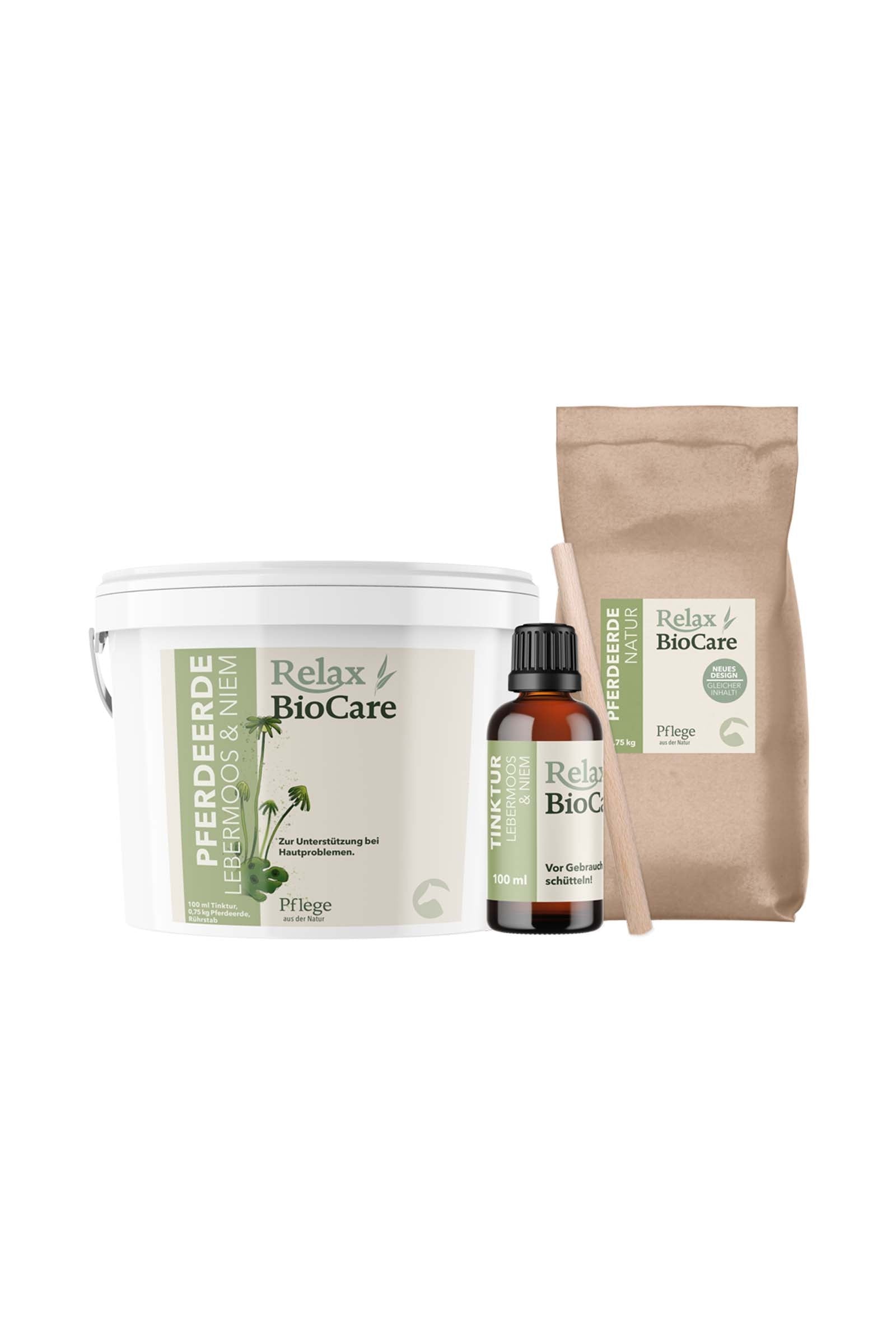 Relax BioCare Horse Earth Liver Moss & Neem 750g Cuidado Salud
