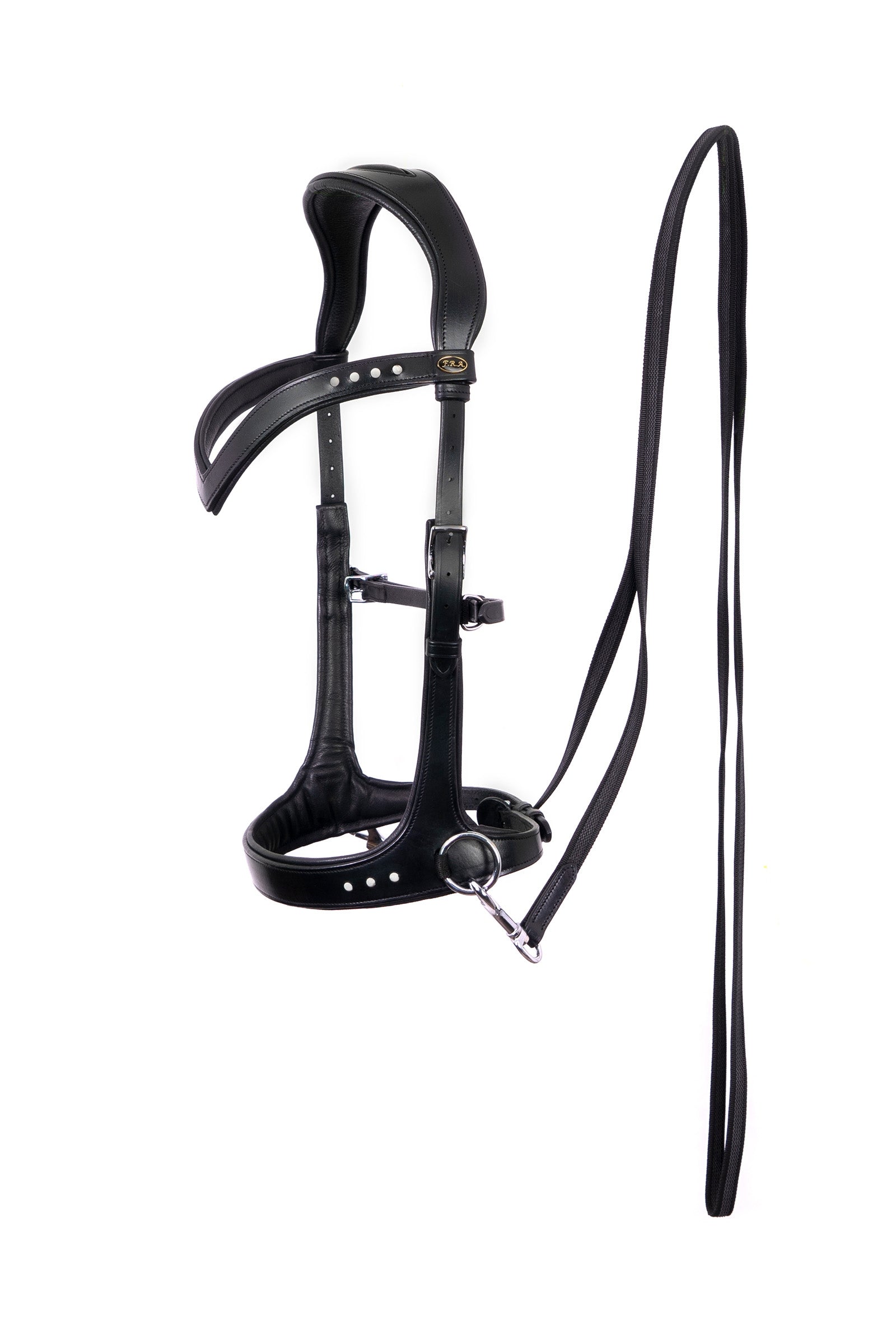 F.R.A. Freedom Riding Articles Glory Sidepull With Reins (System 3), black Bridles & Reins