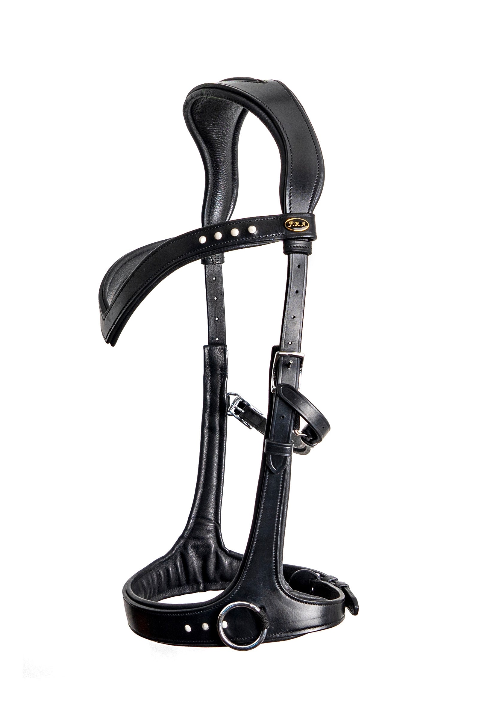 F.R.A. Freedom Riding Articles Glory Sidepull With Reins (System 3), black Bridles & Reins