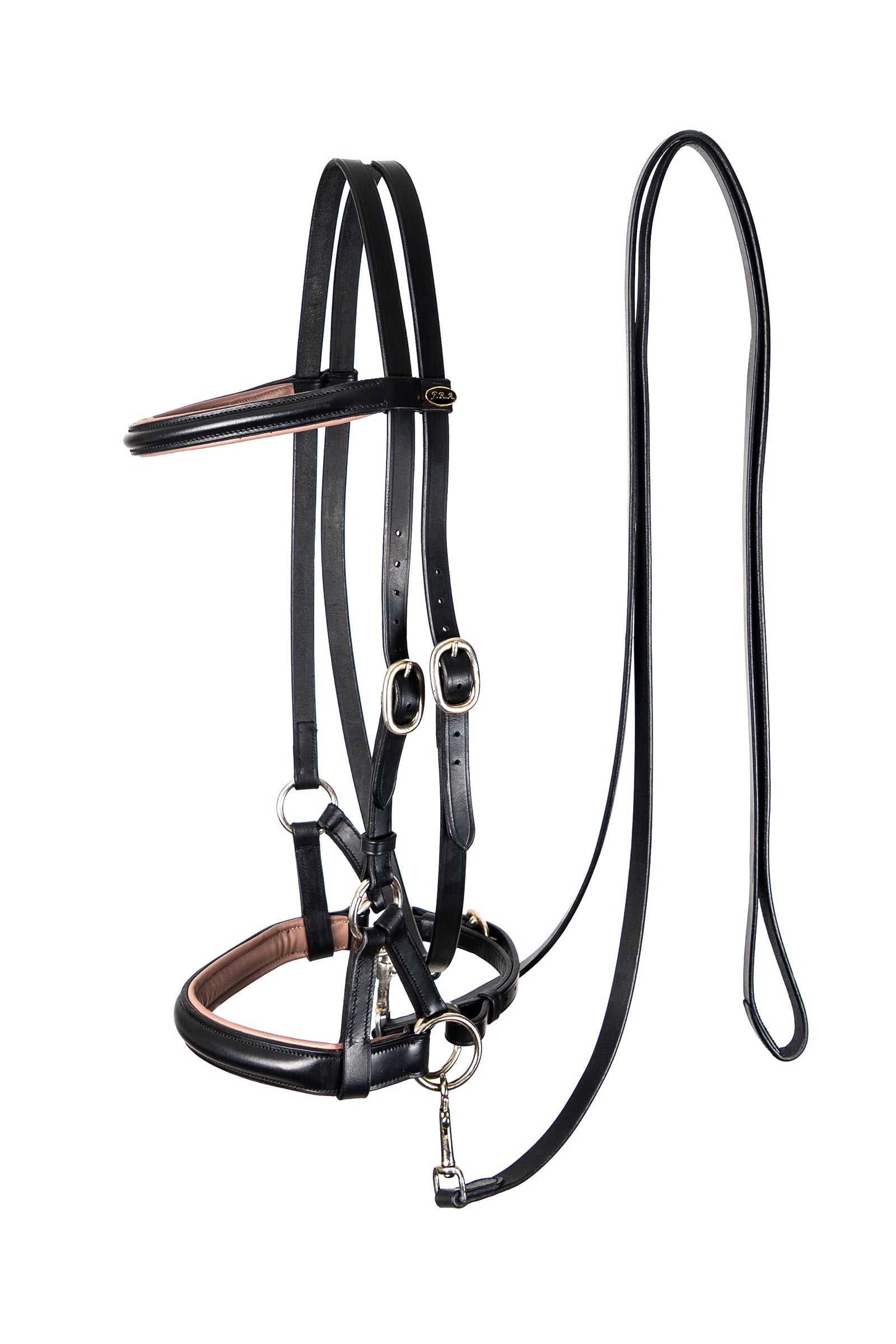 F.R.A. Freedom Riding Articles F.R.A. pardoes de luxe Sidepull (Sistema 3) Shire Cabezadas de montar & Riendas