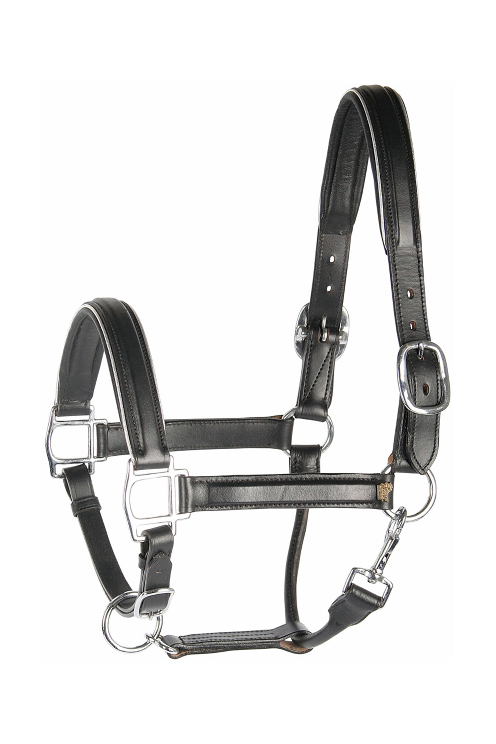 Harry's Horse Collar de cuero de caballo de Harry con ribetes Cabezadas de cuadra & Ramales