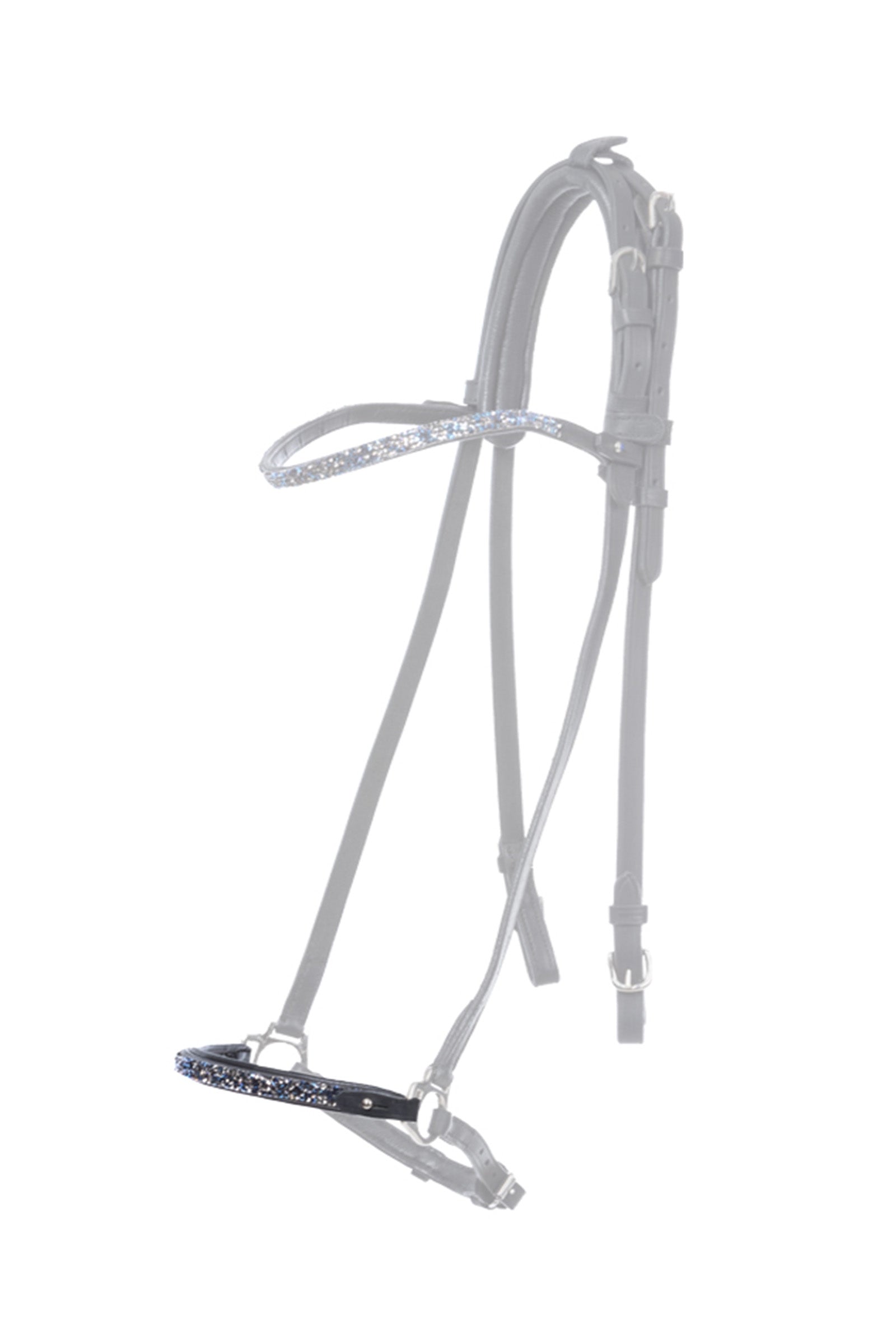 Kavalkade Muserola caída Blár para brida islandesa Kjartan Cabezadas de montar & Riendas