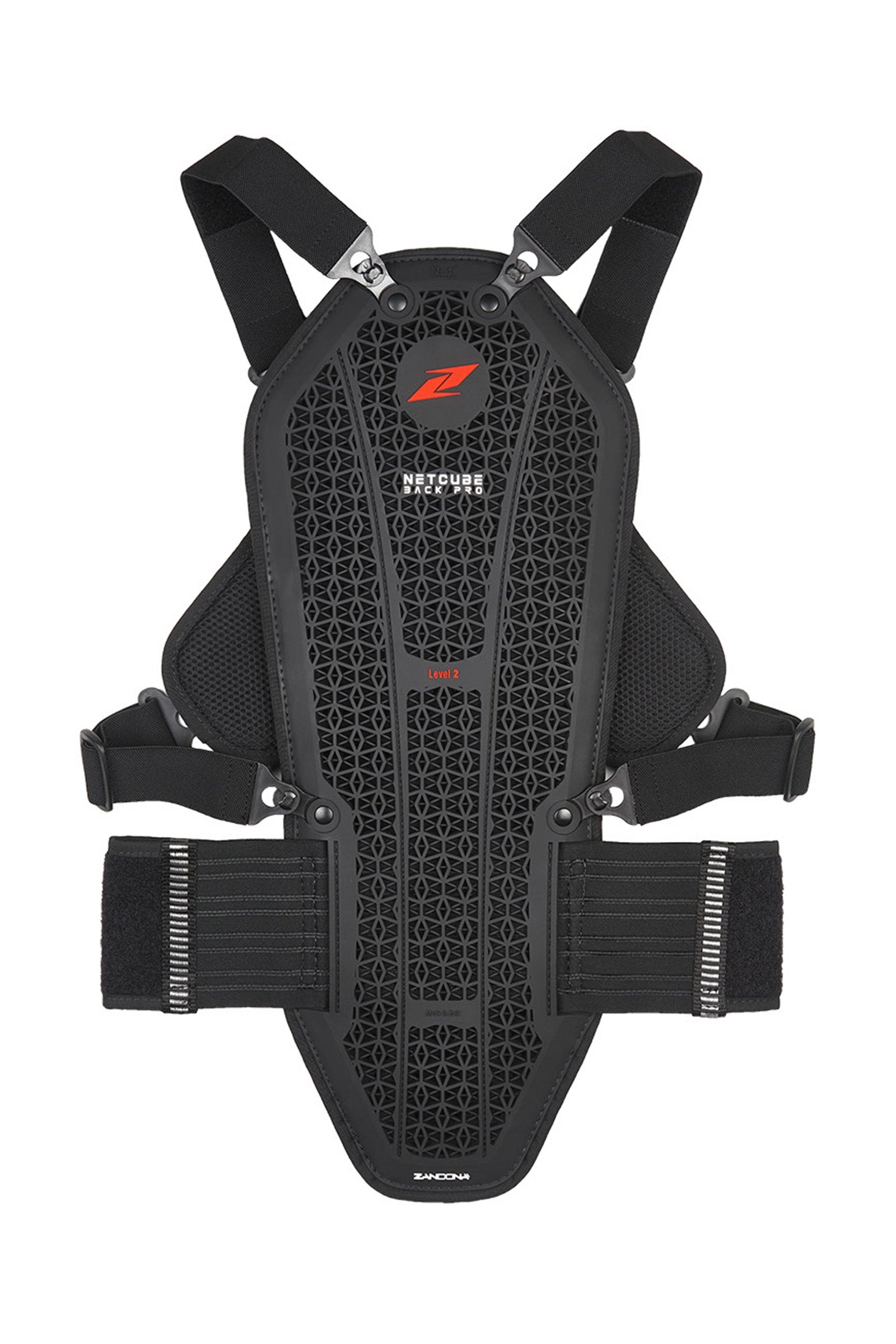 Zandona Chaleco de Seguridad Protector de Pecho & Espalda Netcube Armour x7 (168-177cm) Equipamiento Seguridad