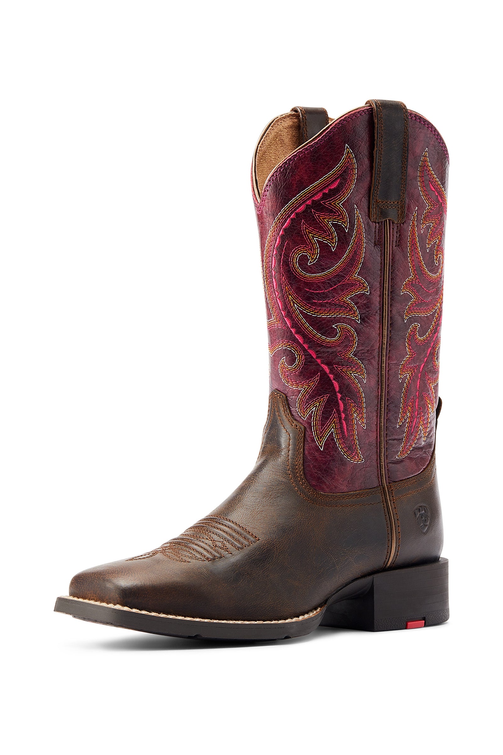 Ariat Round Up botas western para mujer con cremallera trasera Calzado