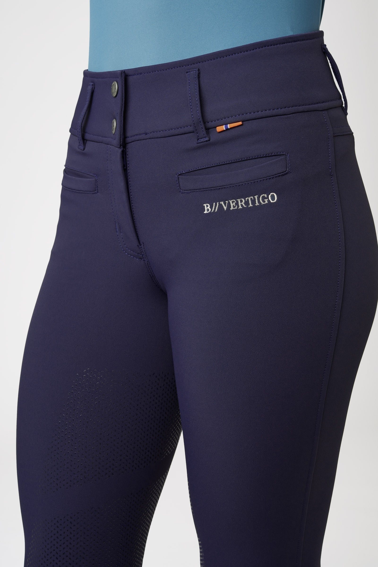 B Vertigo Tiffany Women's Silicone Full Seat Breeches UPF 50+ Womens Breeches