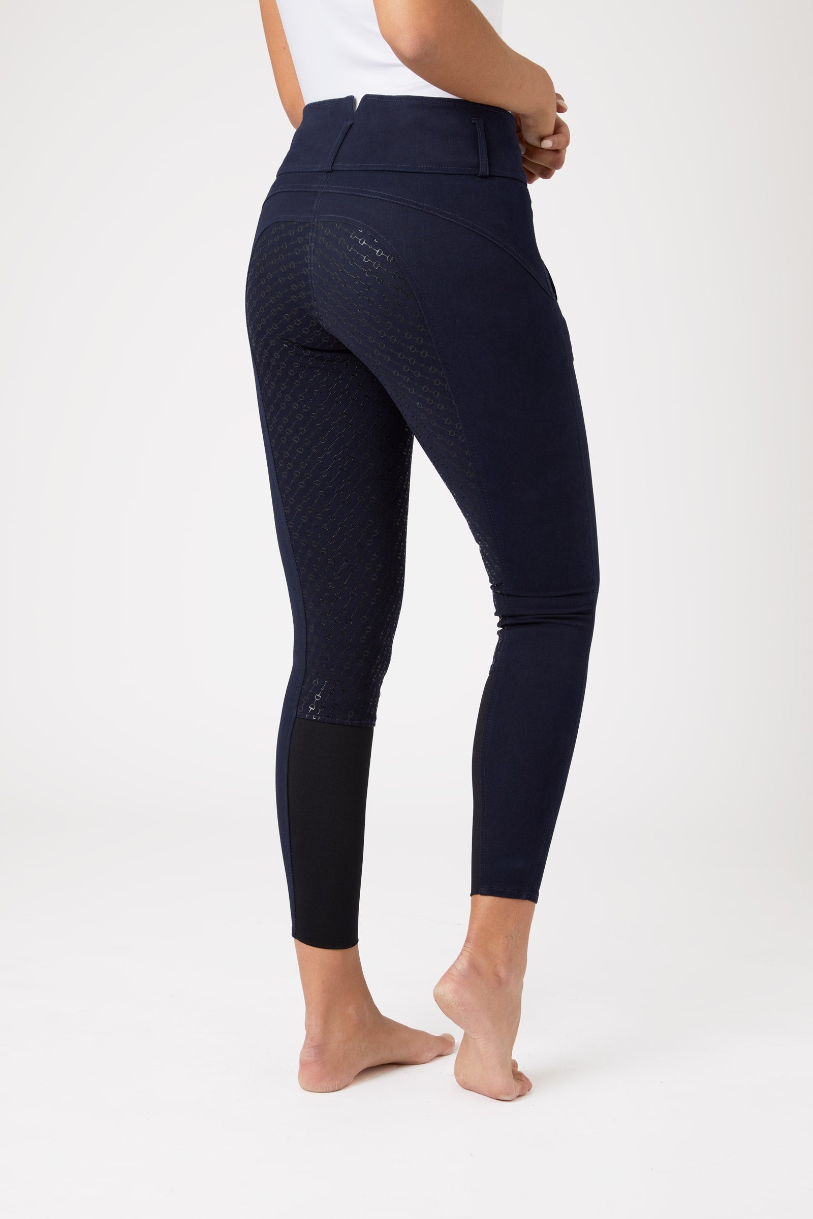 Horze Pantalones de Montar con AsientoCompleto de Silicona para Mujer Daniela Womens Breeches