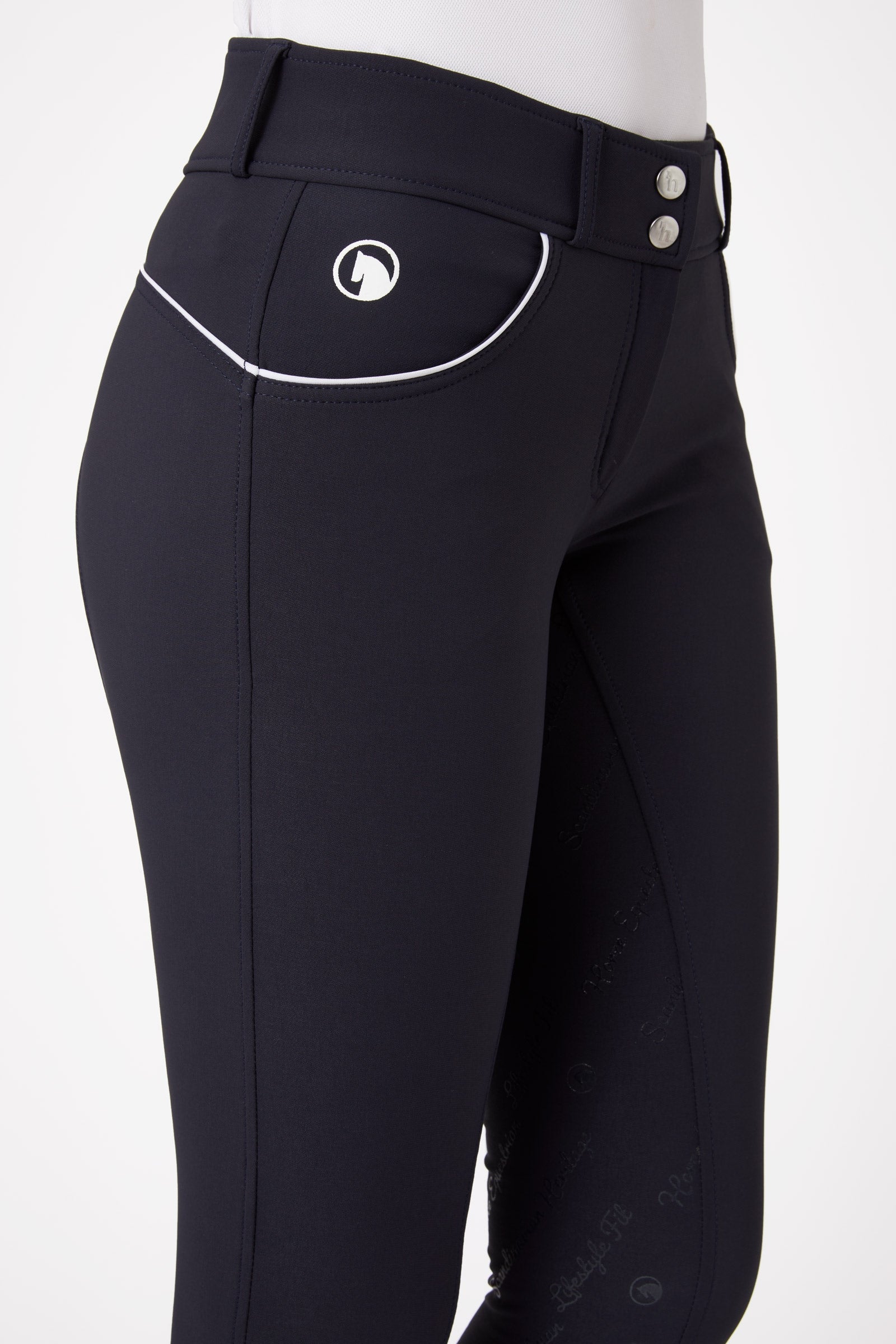 Horze Nordic Performance Women's Silicone Full Seat Breeches UPF 50+ Womens Breeches
