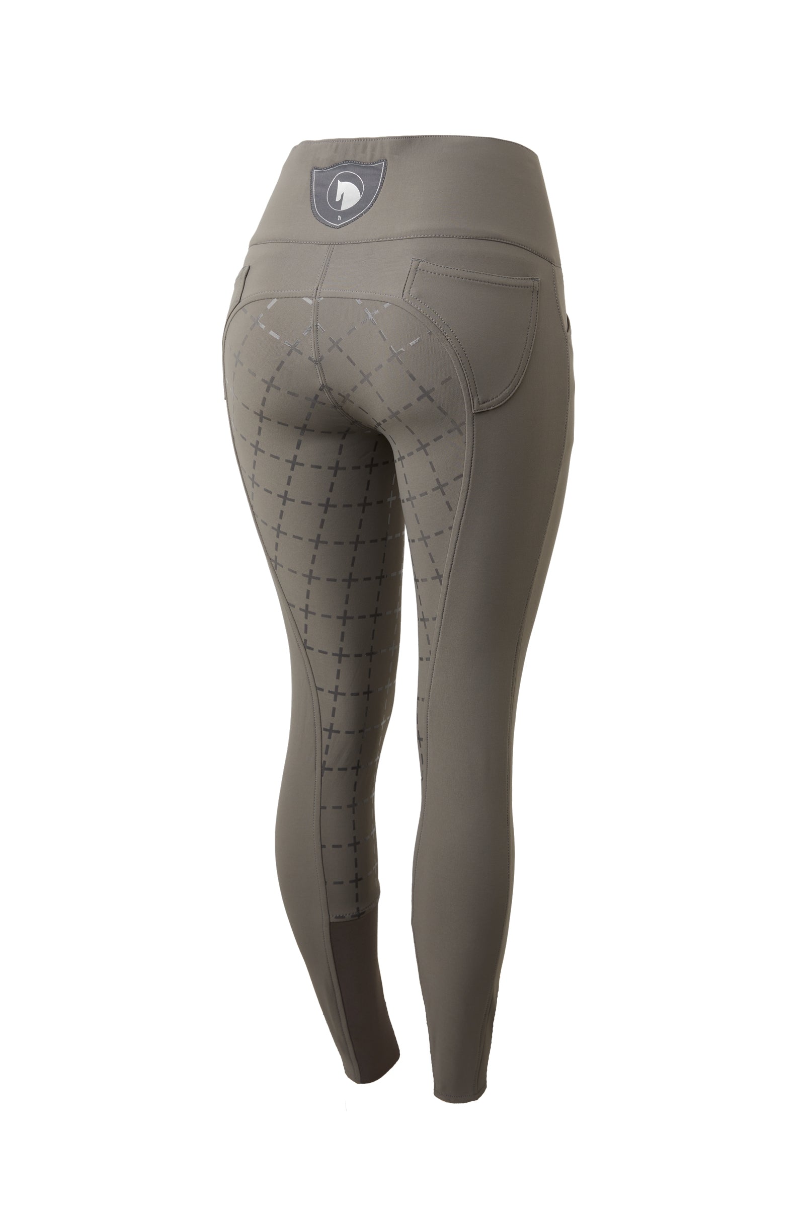 Horze Desiree Women's High Waist Silicone Full Seat Breeches UPF 50+ Womens Breeches