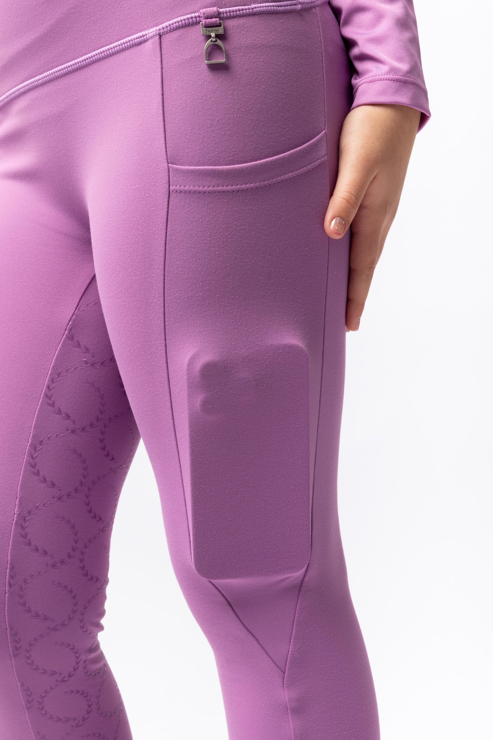 Horze Gillian Kids´ Full Seat Compression Tights Kids Apparel