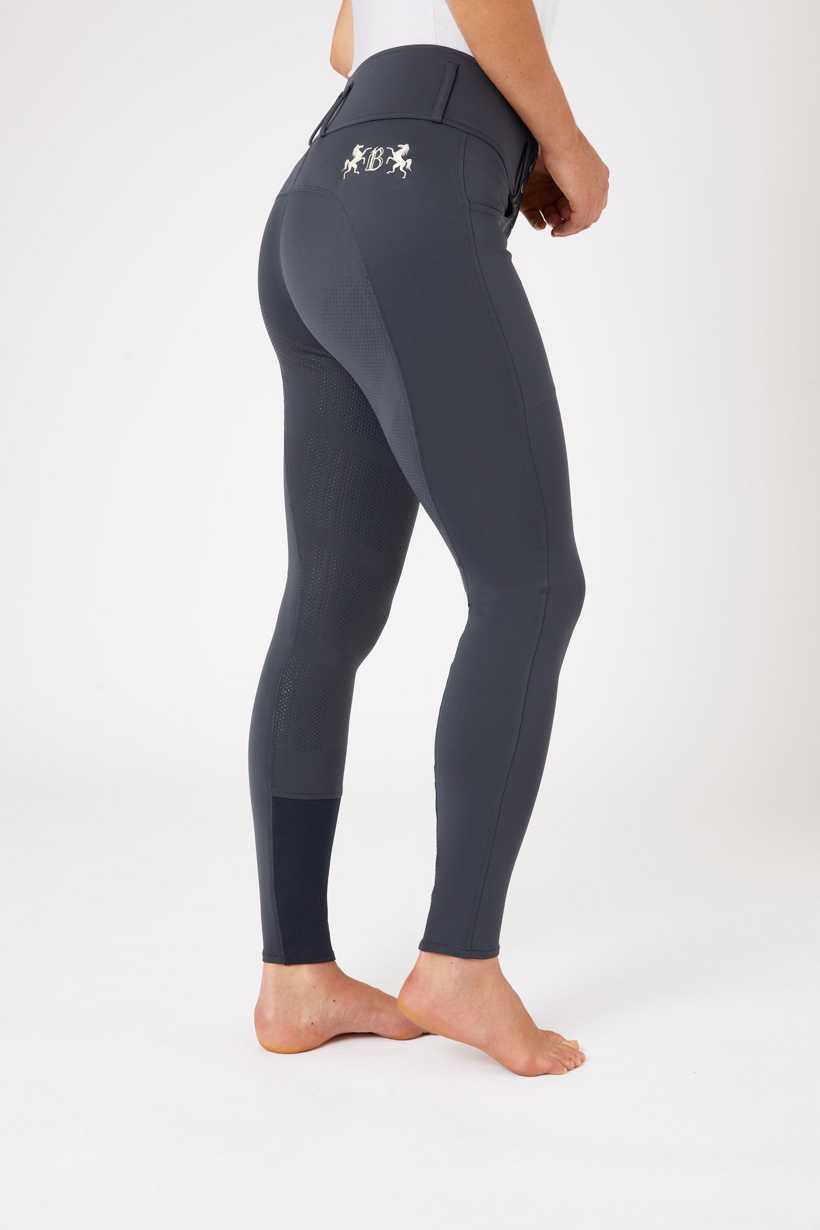 B Vertigo Women's Meghan High Waist Full Seat Breeches Womens Breeches