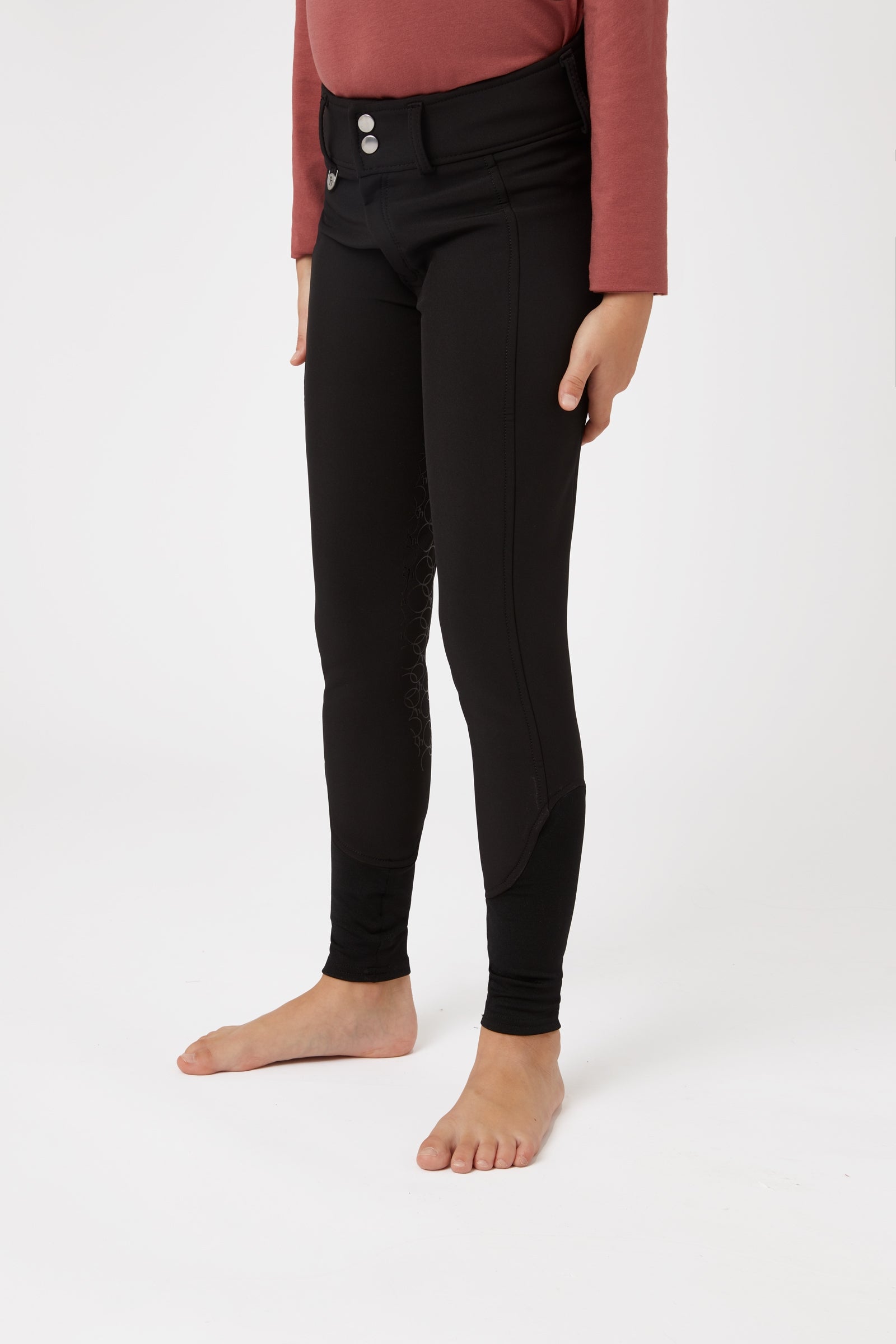 Horze Leighton Teens Full Seat Thermo Breeches Kids Apparel