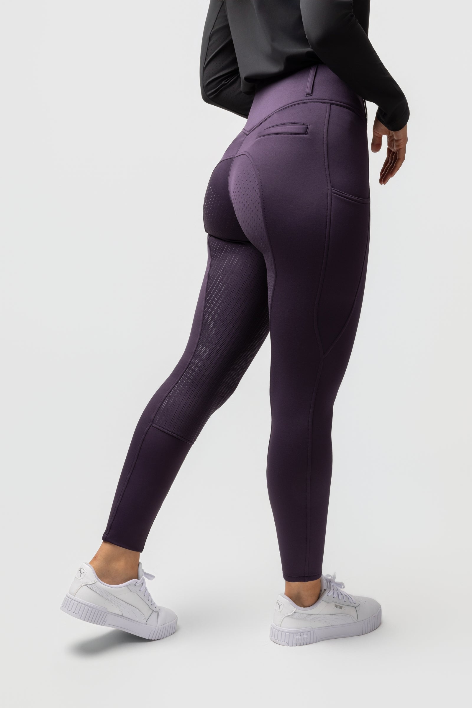 Horze Pantalones de Montar Térmicos con Agarre Completo para Mujer Mira Womens Breeches