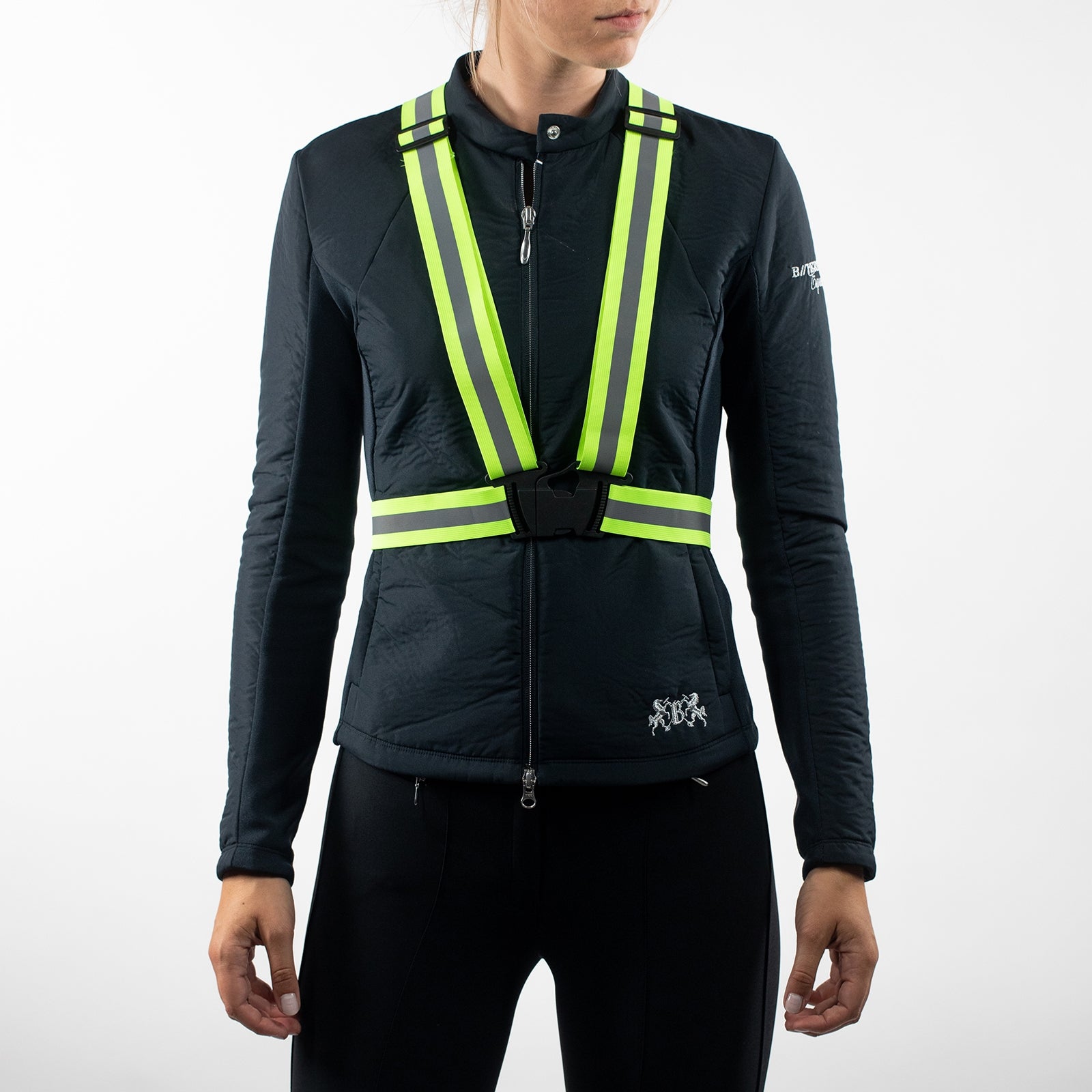 Horze Chaleco Ajustable Listado Reflectante Reflective