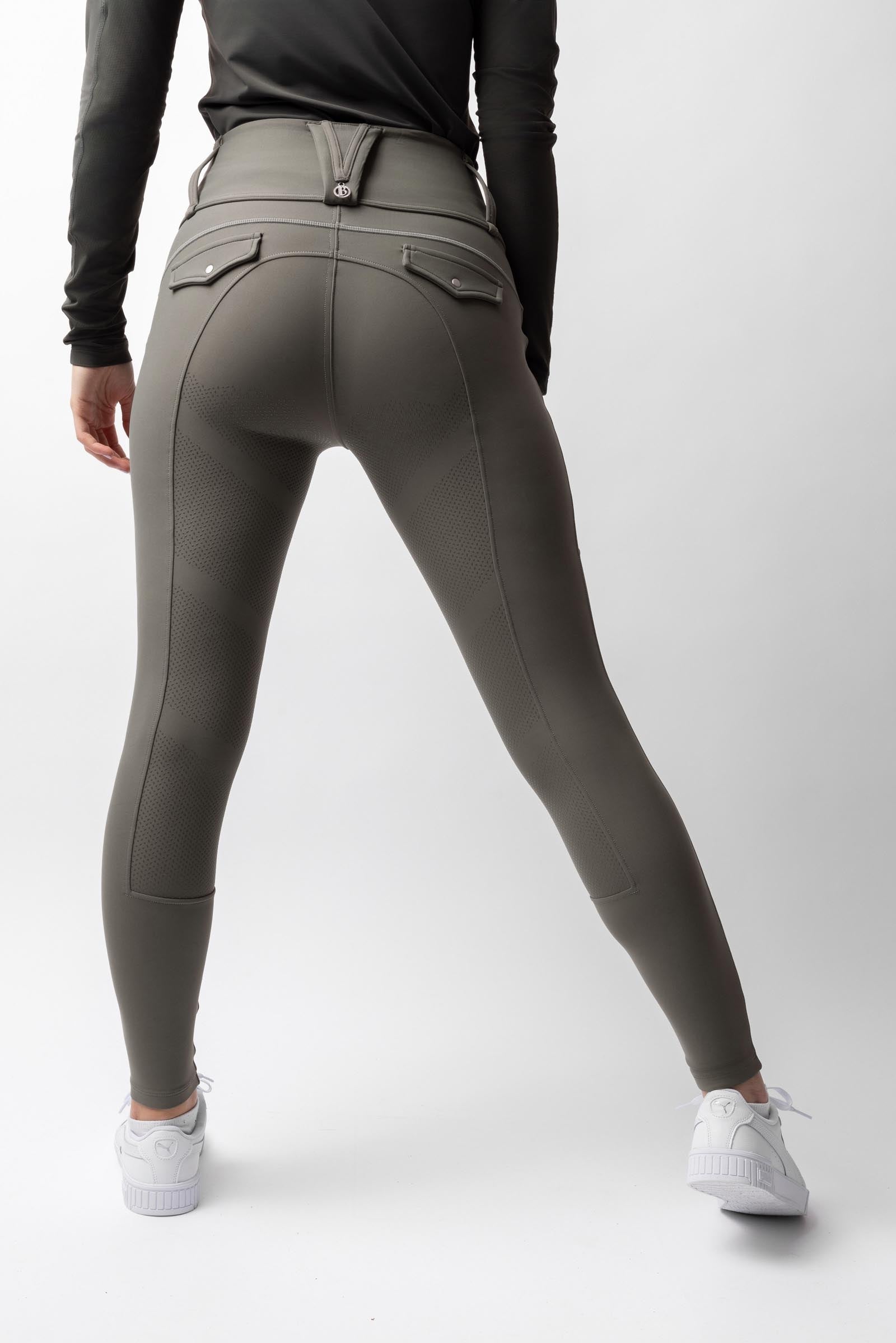 B Vertigo Chiara Pantalones de montar con asiento completo con compresión y diseño híbrido Womens Breeches