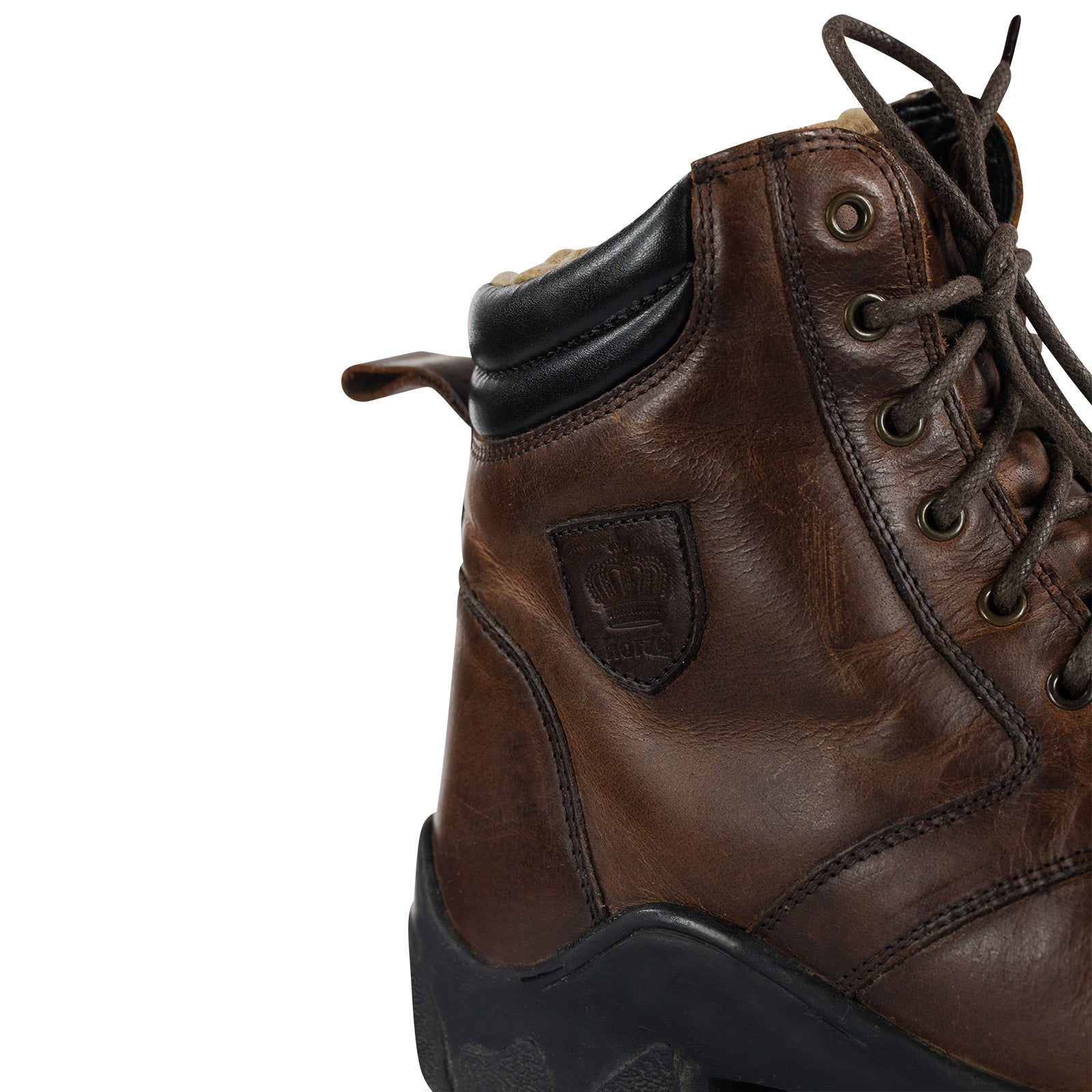 Horze Chamonix Women's Winter Leather Jodhpur Boots Riding Boots & Riding Shoes