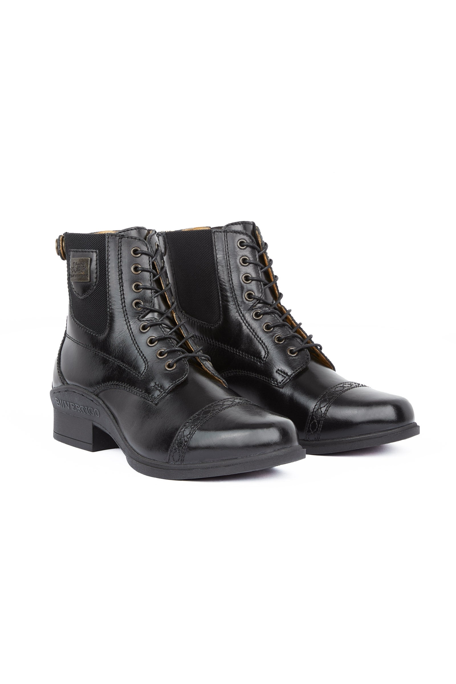 B Vertigo Botines de Cuero con CordonesDelanteros para Mujer Jupiter Calzado