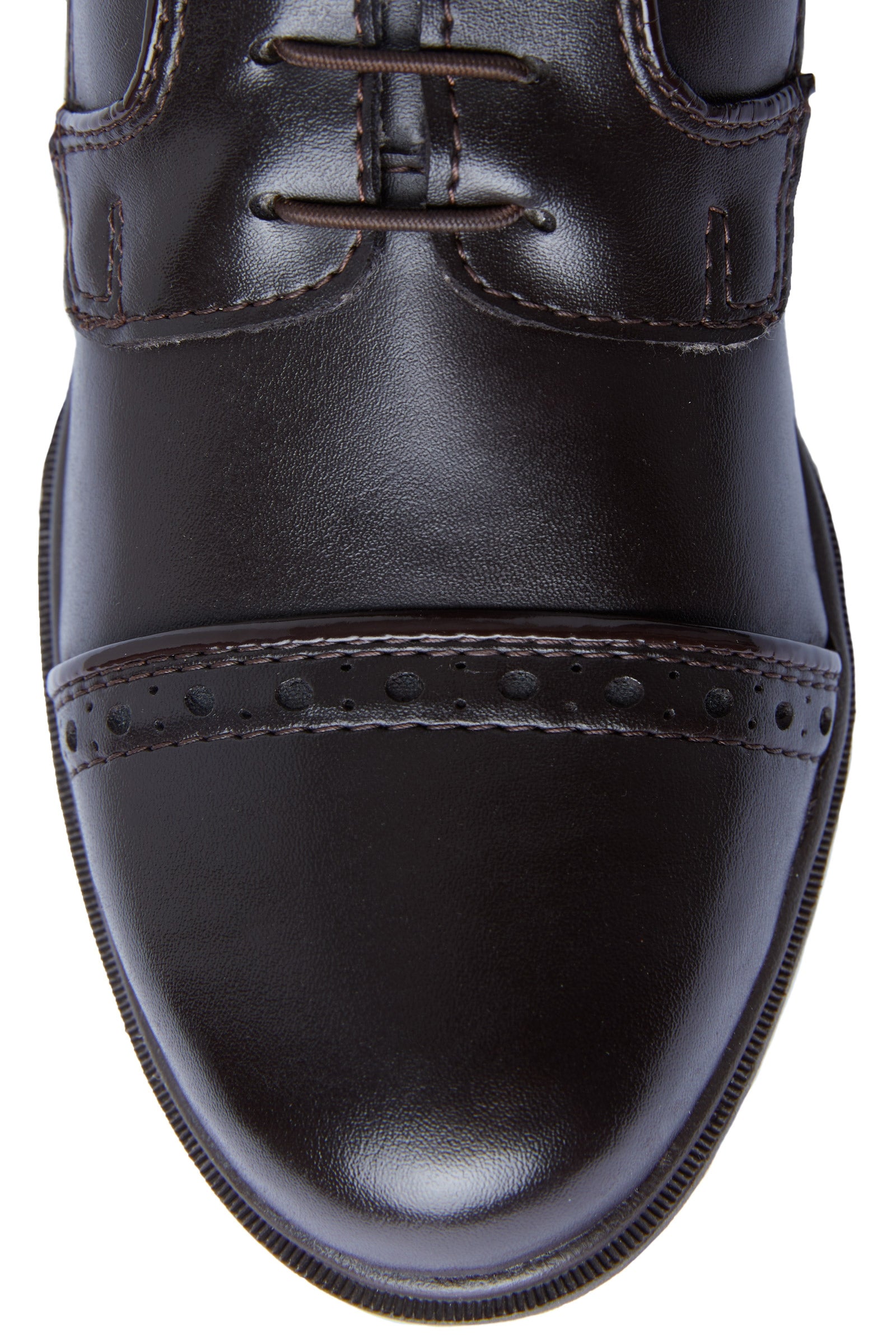 Horze Kilkenny Lux Women's Winter Jodhpur Boots with Brogue Detail Riding Boots & Riding Shoes