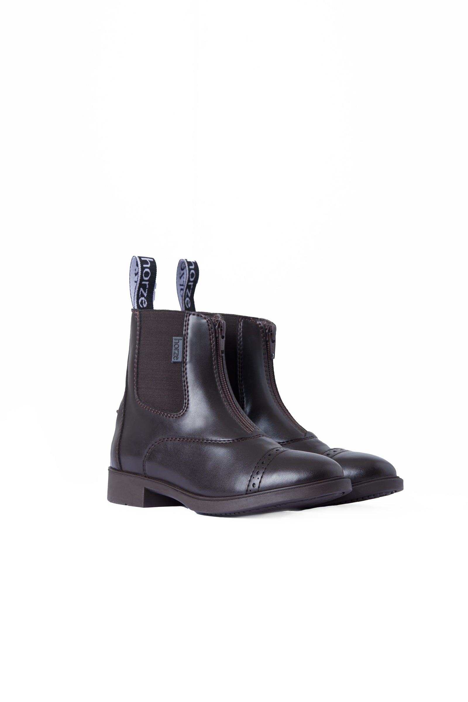 Horze Botines con Cremallera Delantera para Niños Wexford Calzado