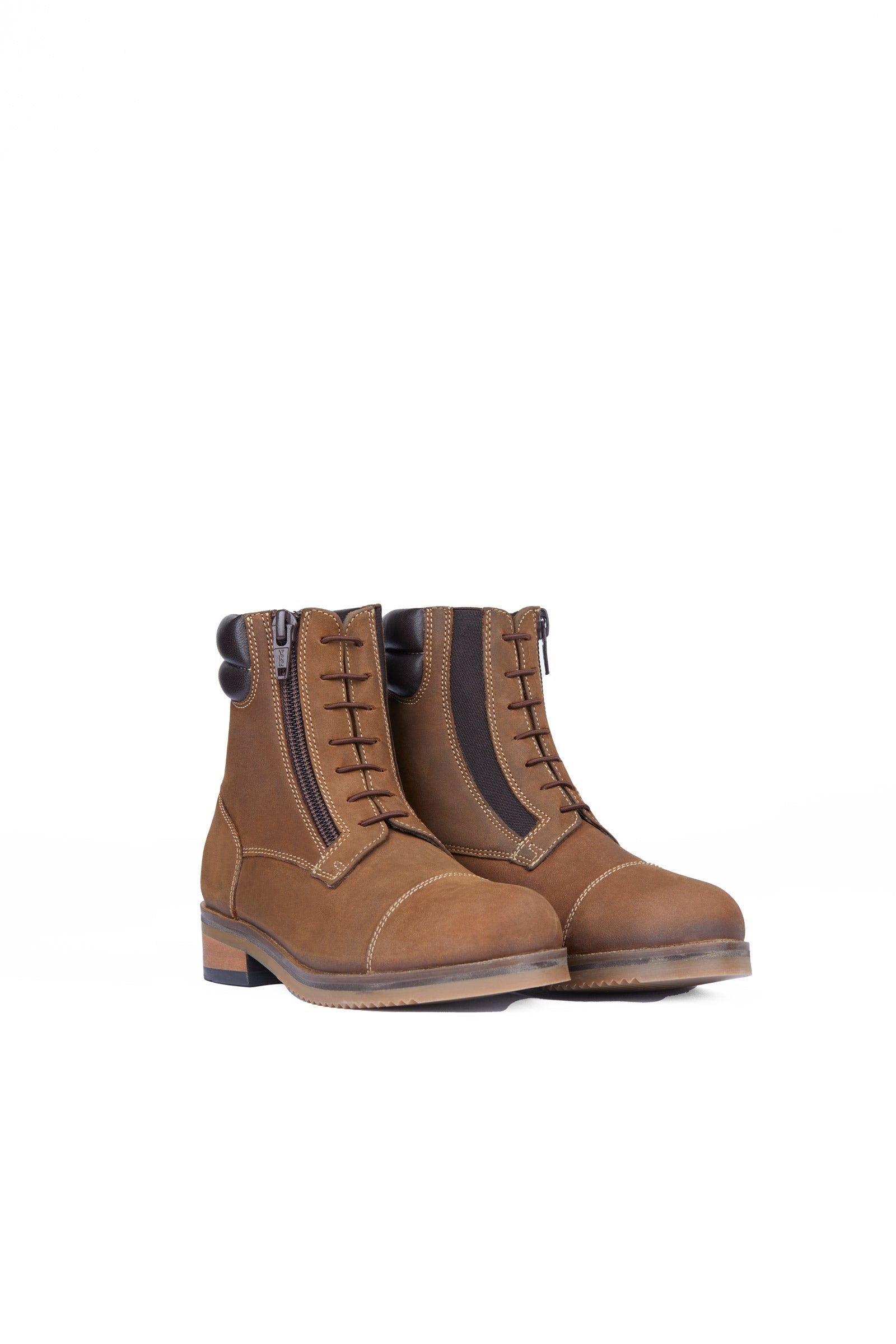 Horze Botines de Equitación de Cuero para Niños Blake Calzado
