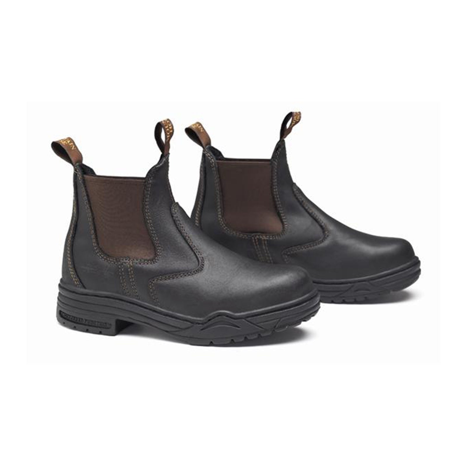 Mountain Horse Botas Jodhpur Protectores con Punta de Acero Calzado